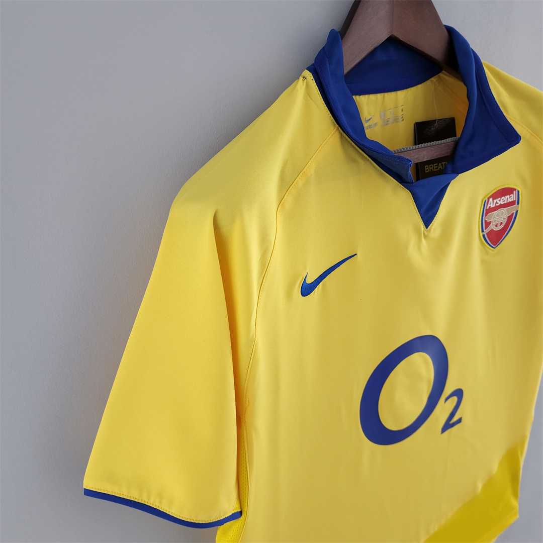 Arsenal Retro 2003-05 Away Stadium Jersey - UnitedFutballJersey