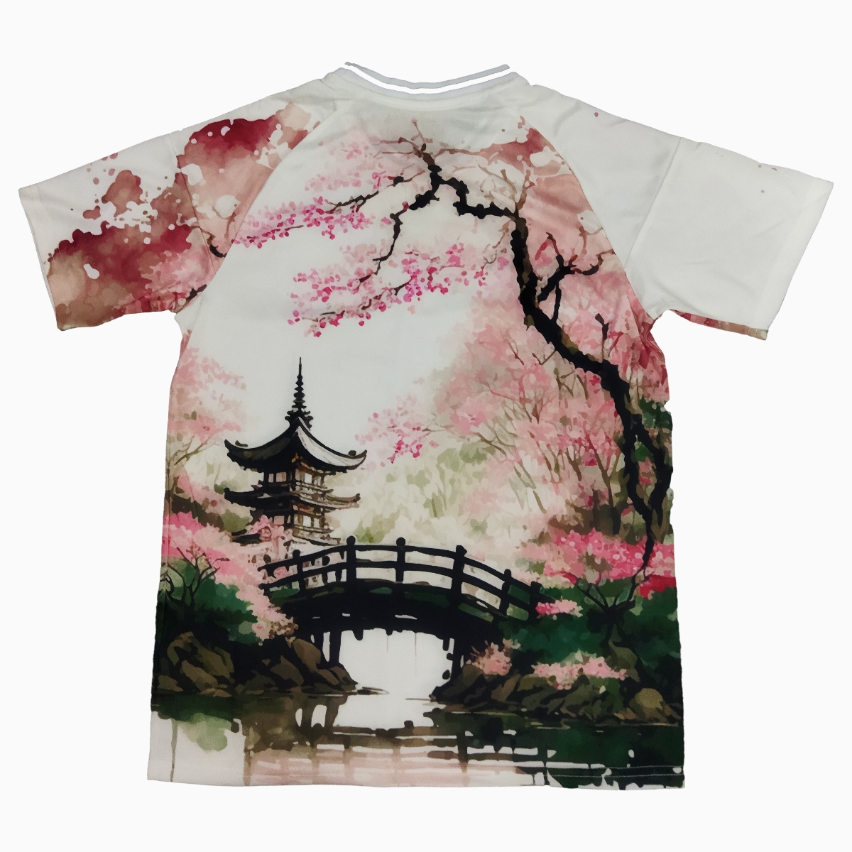 Japan 2024 Sakura Tree Special Edition White Jersey - Fans Version - UnitedFutballJersey