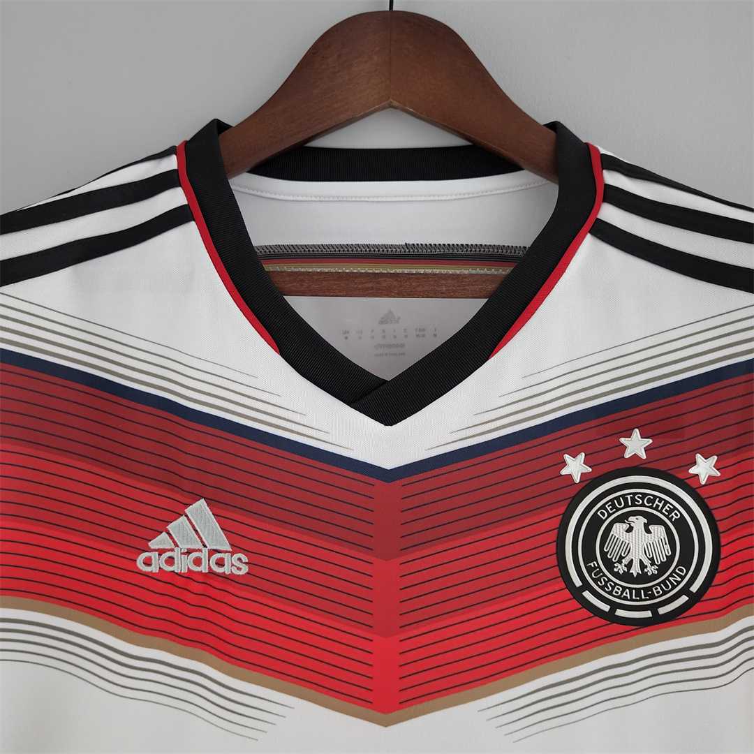 Retro Germany 2014 Home Stadium Jersey - UnitedFutballJersey