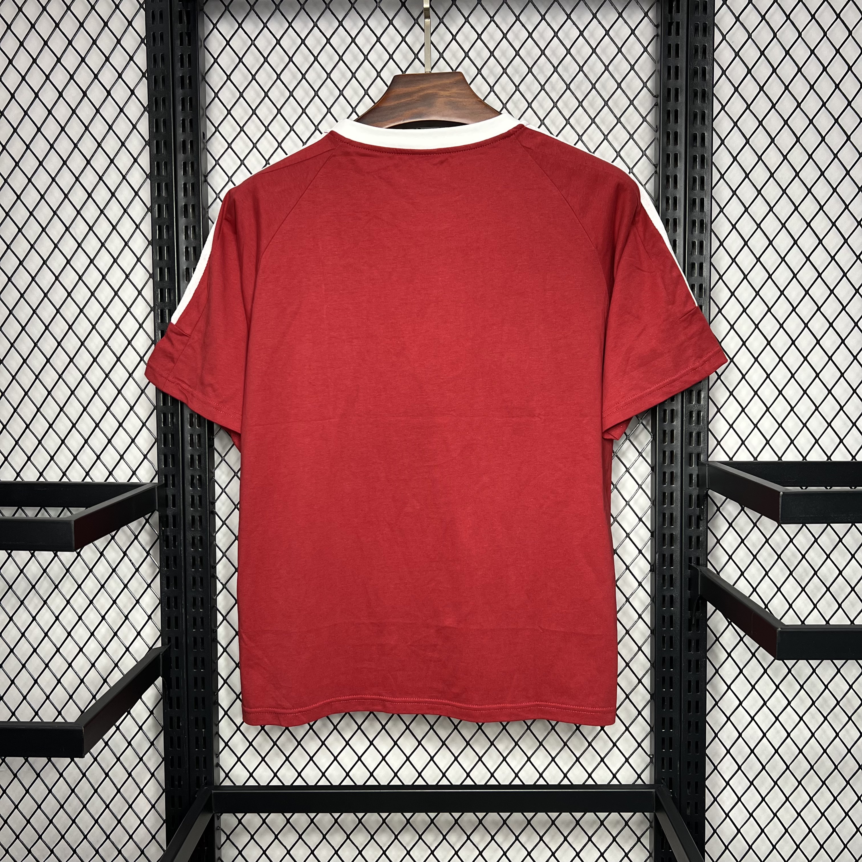 Spain 2024 Euro Red Retro Style Jersey - Fans Version - UnitedFutballJersey