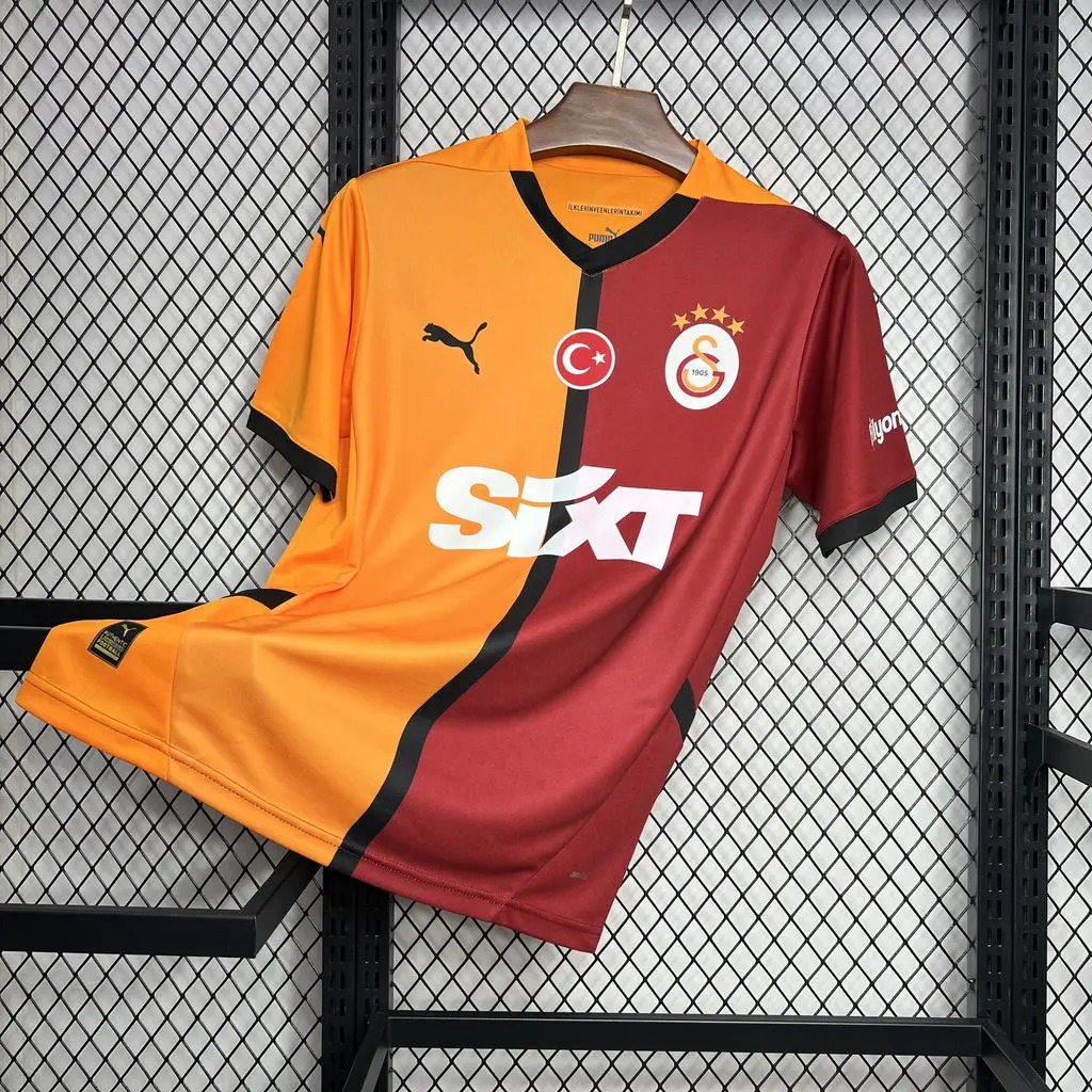 Galatasaray 24-25 Home Stadium Jersey - Fans Version - UnitedFutballJersey