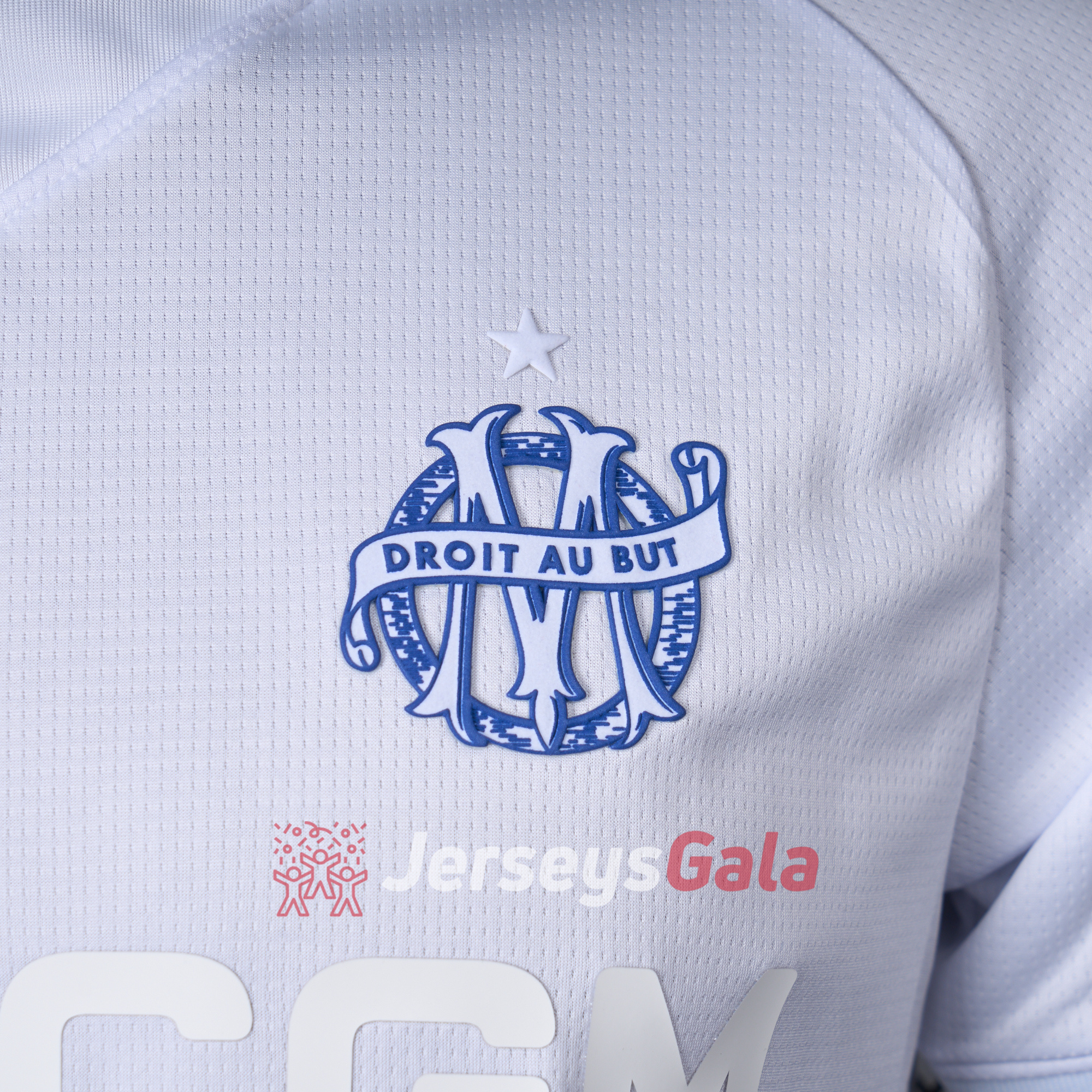 Marseille 24-25 125th Anniversary White Jersey - Player Version - UnitedFutballJersey