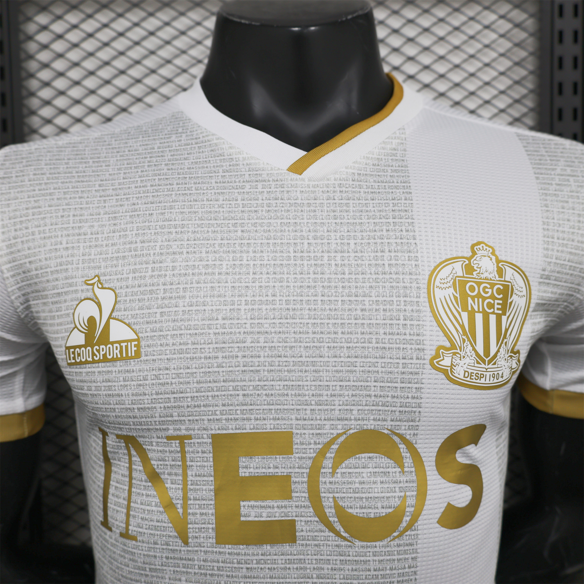 Nice 24-25 Away Jersey - Player Version - UnitedFutballJersey