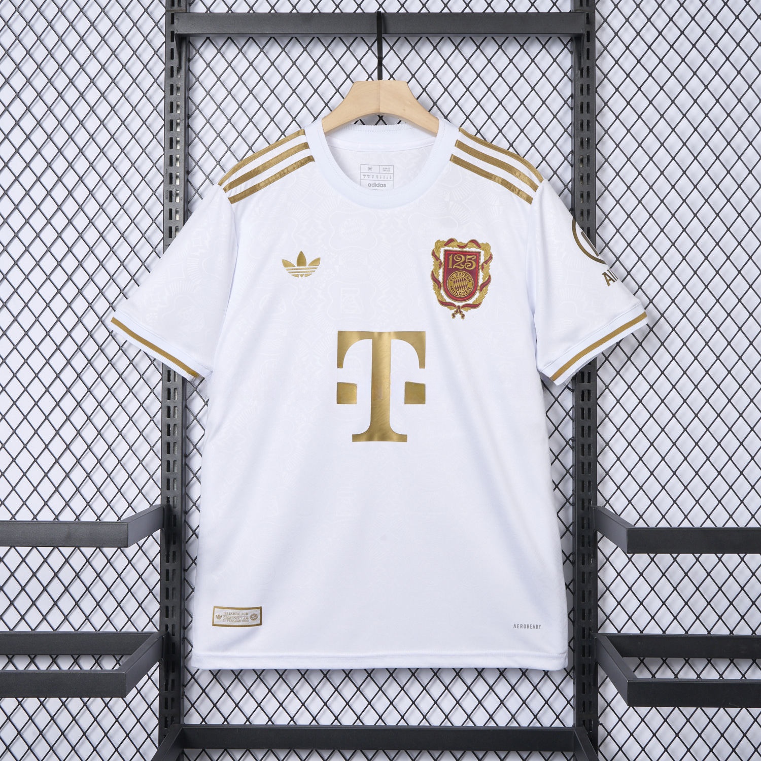 Bayern Munich 2025 White 125th Anniversary Jersey - Fans Version - UnitedFutballJersey
