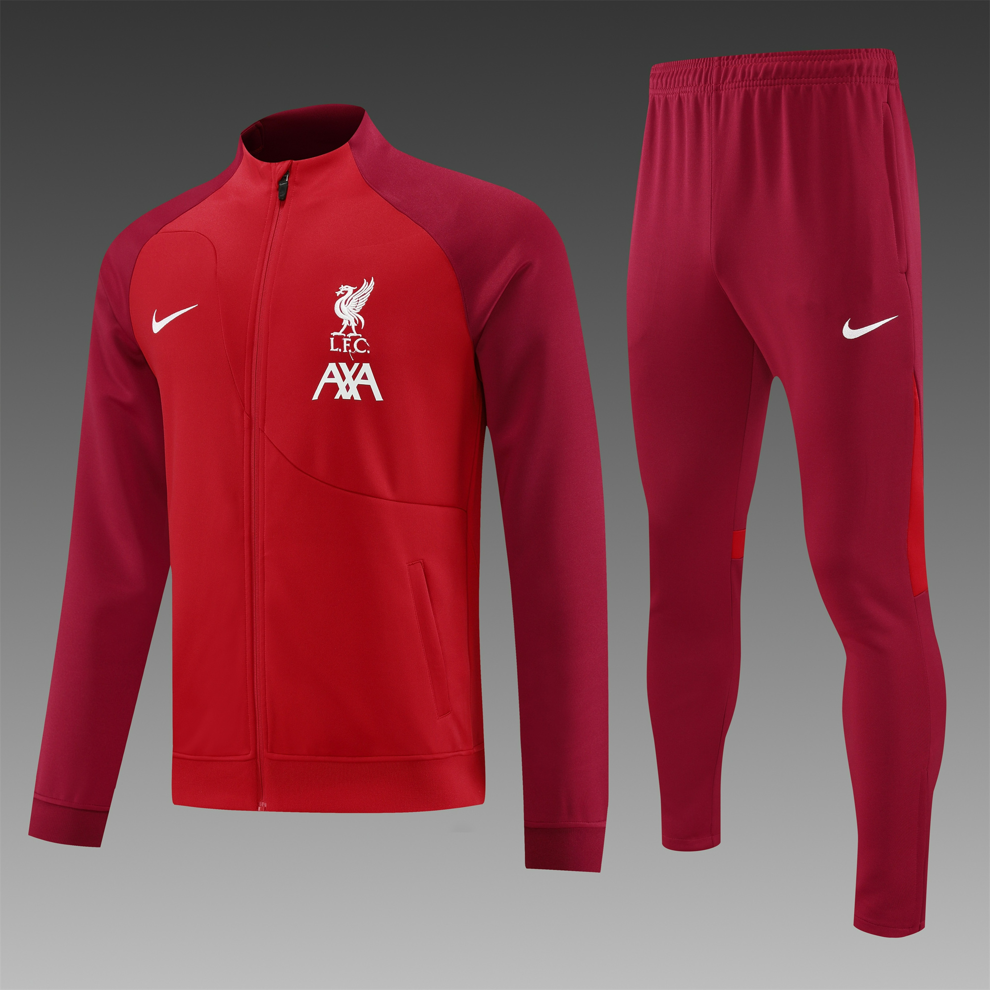Liverpool 23-24 Jacket Training Tracksuit Red - UnitedFutballJersey