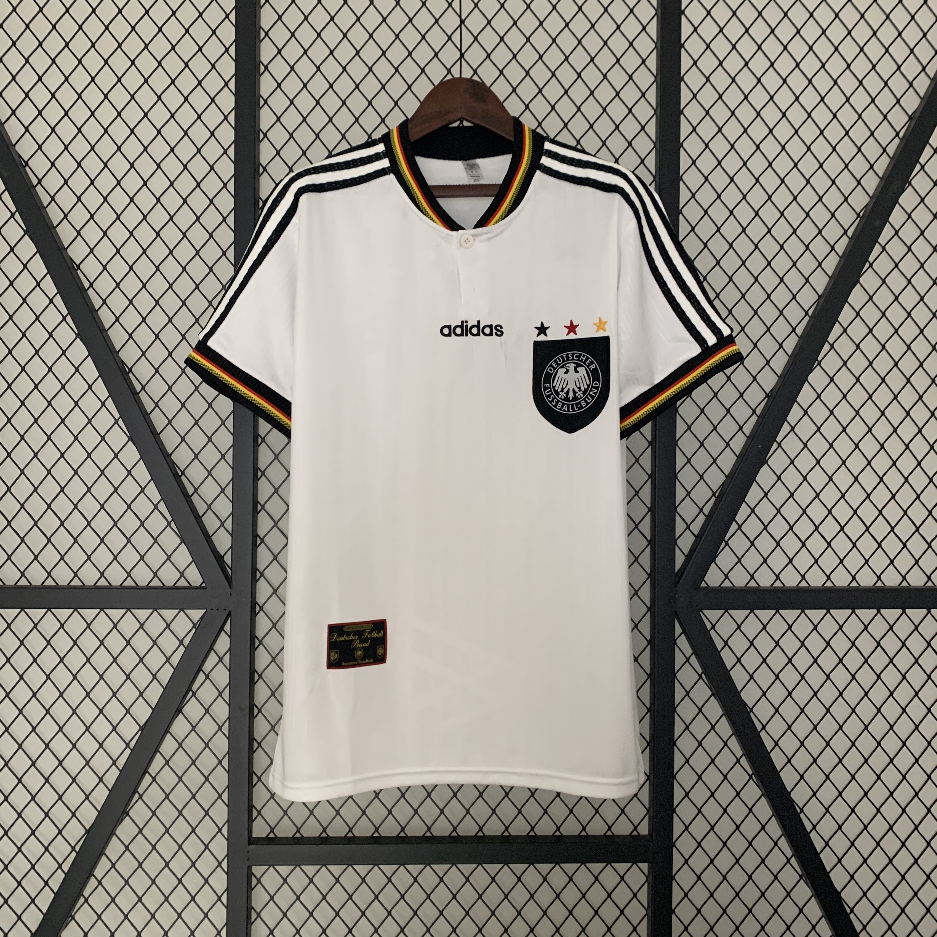 Retro Germany 1996 Home Stadium Jersey - UnitedFutballJersey