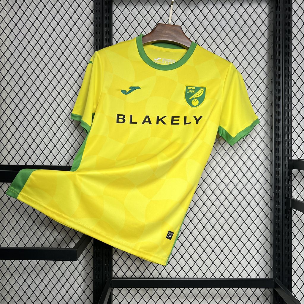 Norwich City 24-25 Home Stadium Jersey - Fans Version - UnitedFutballJersey