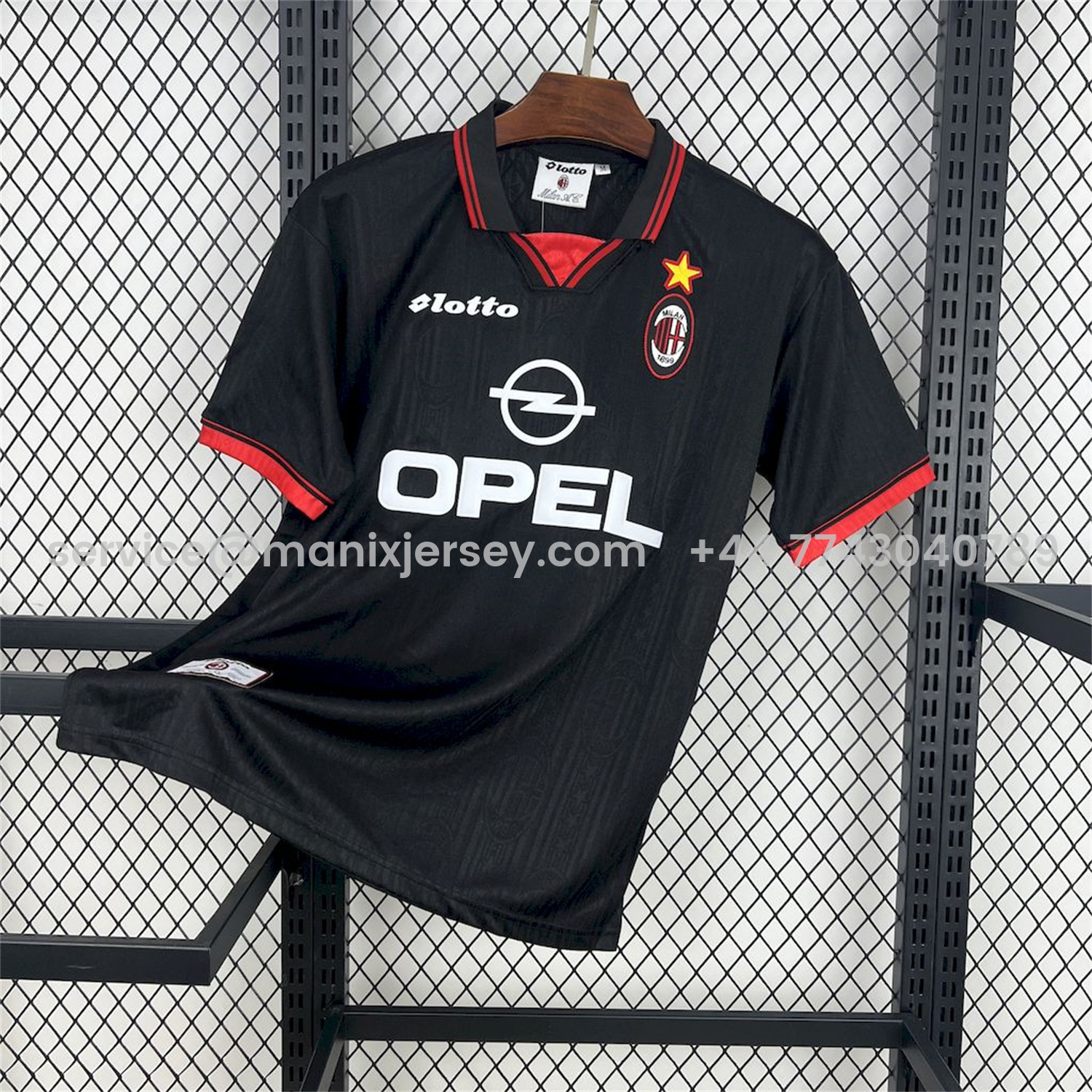 Retro AC Milan 1997-98 Fourth Jersey - UnitedFutballJersey