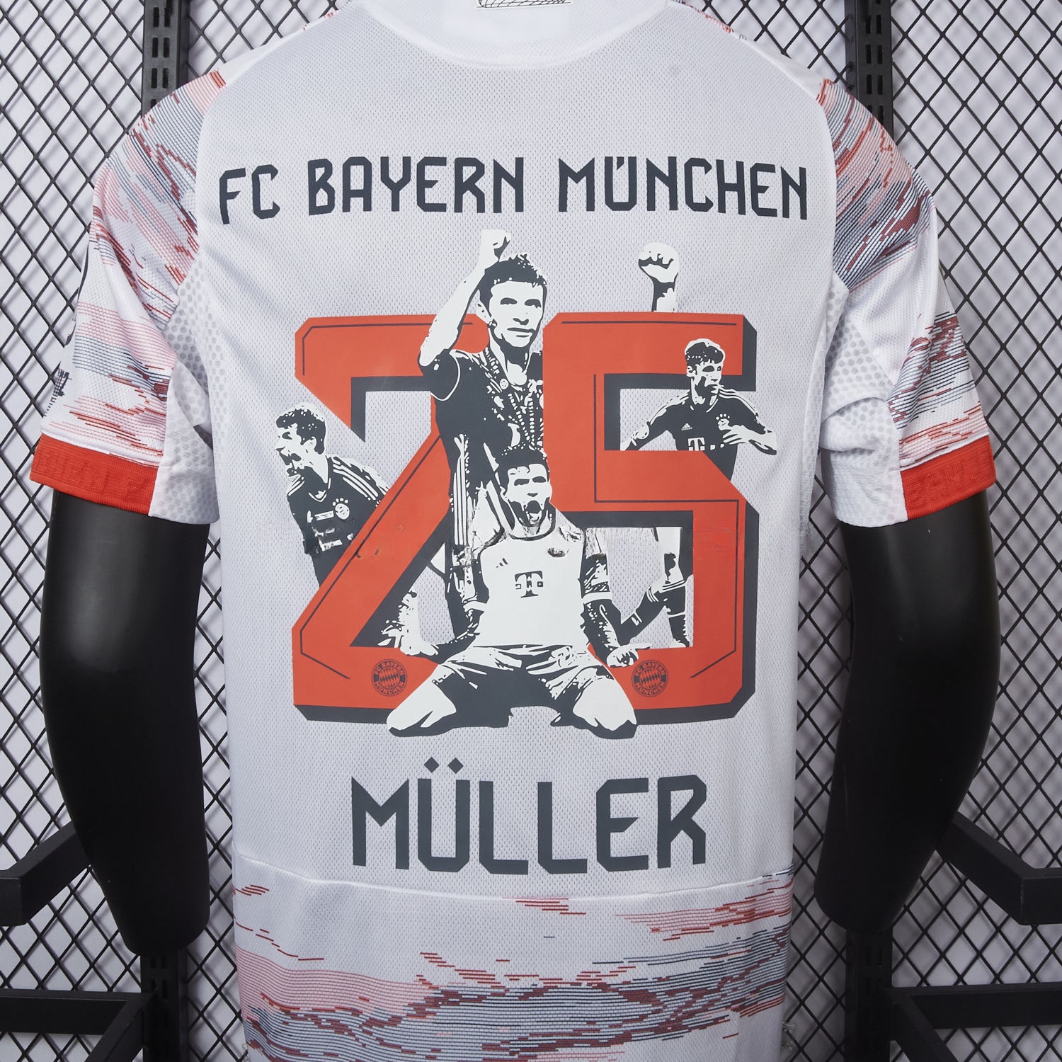 【MÜLLER 25 Pattern】Bayern Munich 25-26 Away Jersey - Player Version - UnitedFutballJersey