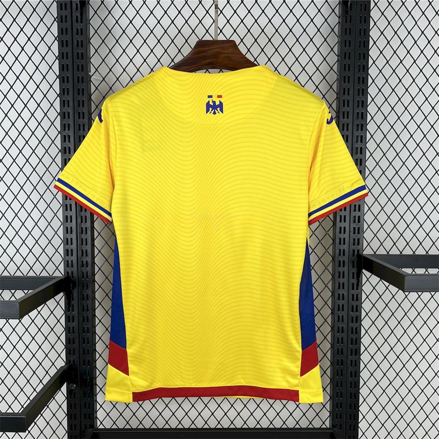 Romania 2025-26 Home Jersey - Fans Version - UnitedFutballJersey