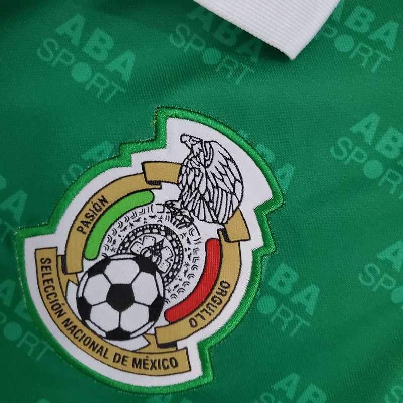 Retro Mexico 1995 Home Stadium Jersey - UnitedFutballJersey