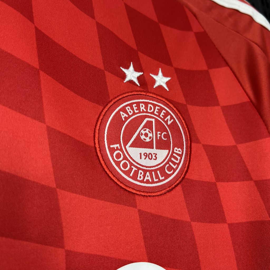 Aberdeen 24-25 Home Stadium Jersey - Fans Version - UnitedFutballJersey