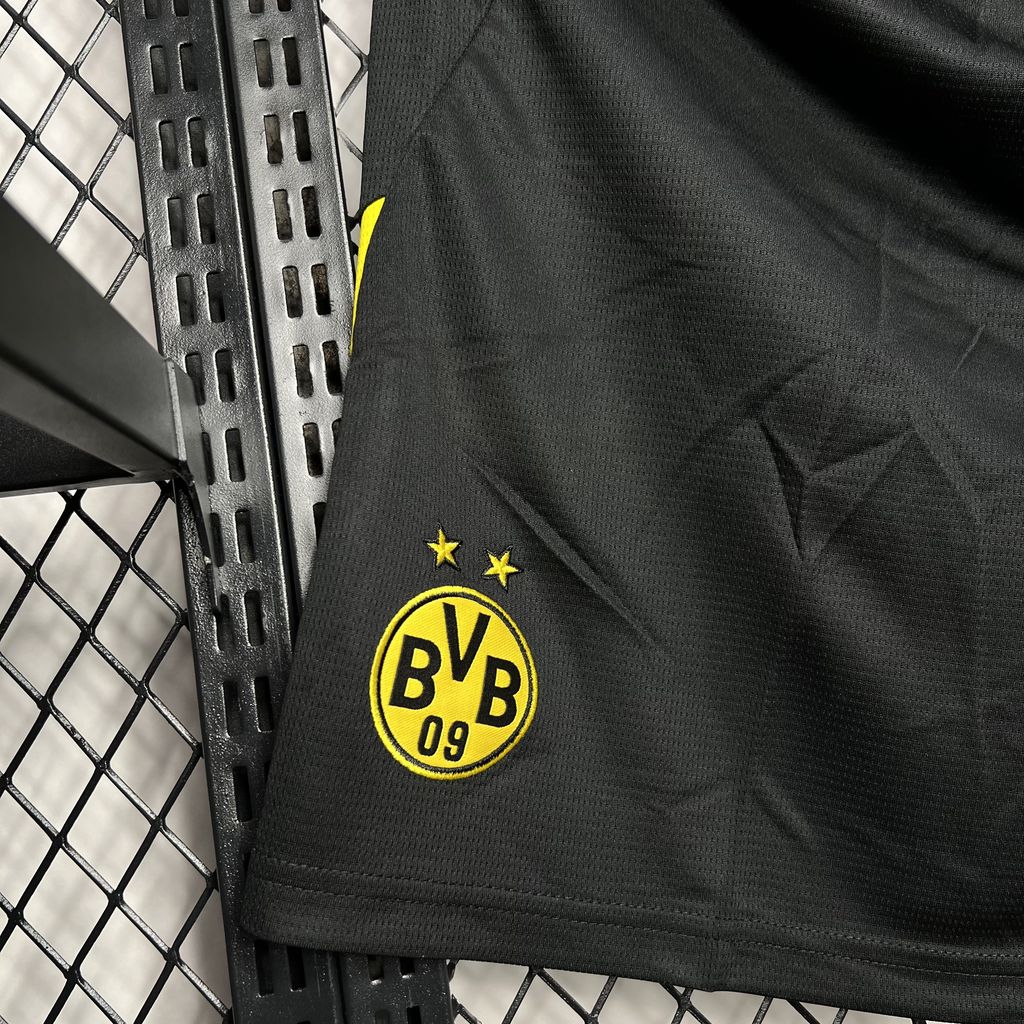 Dortmund 24-25 Home Shorts - Fans Version - UnitedFutballJersey