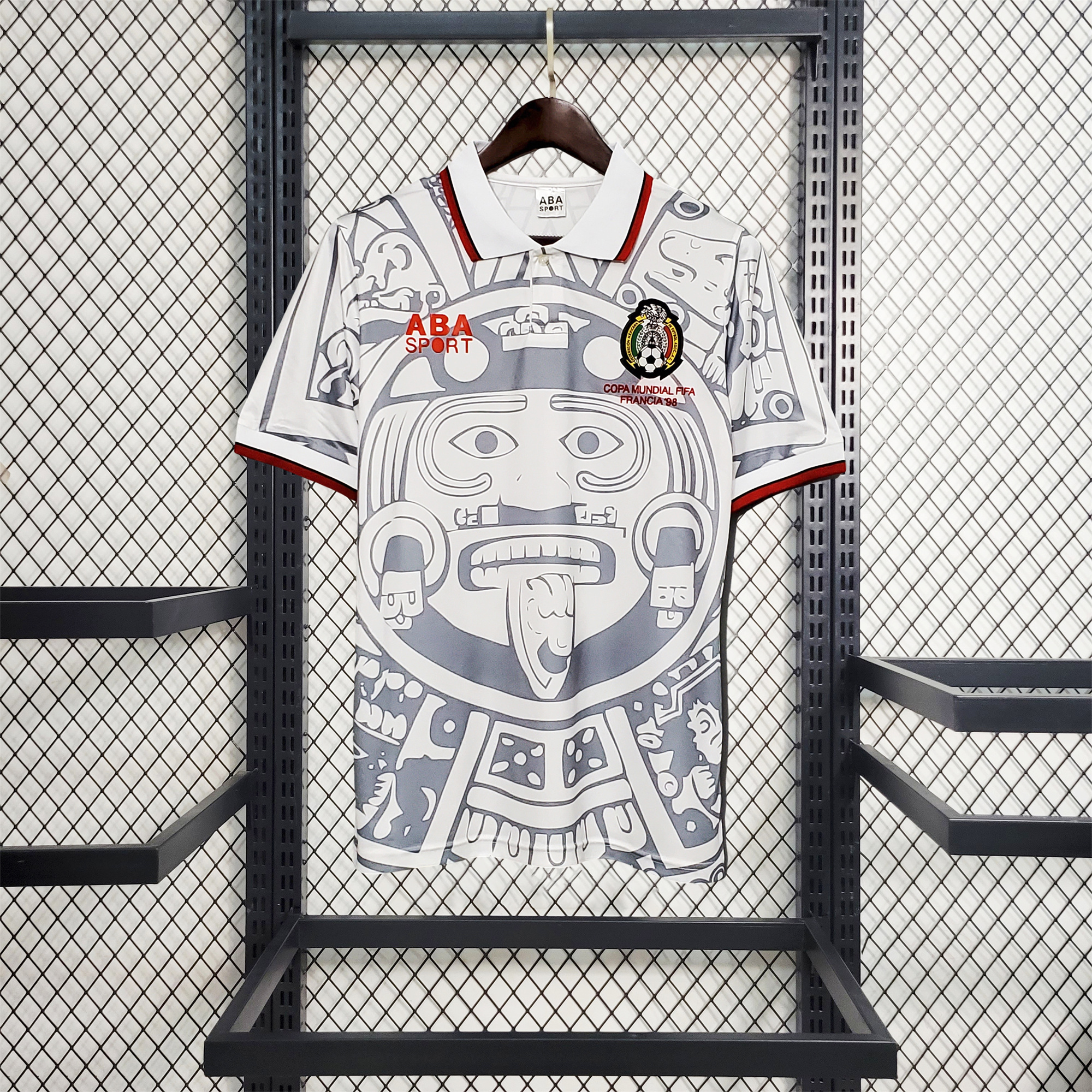 Retro Mexico 1998 Away Jersey - UnitedFutballJersey