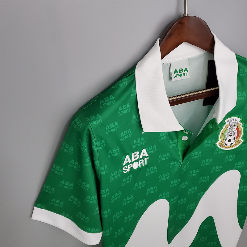 Retro Mexico 1995 Home Stadium Jersey - UnitedFutballJersey