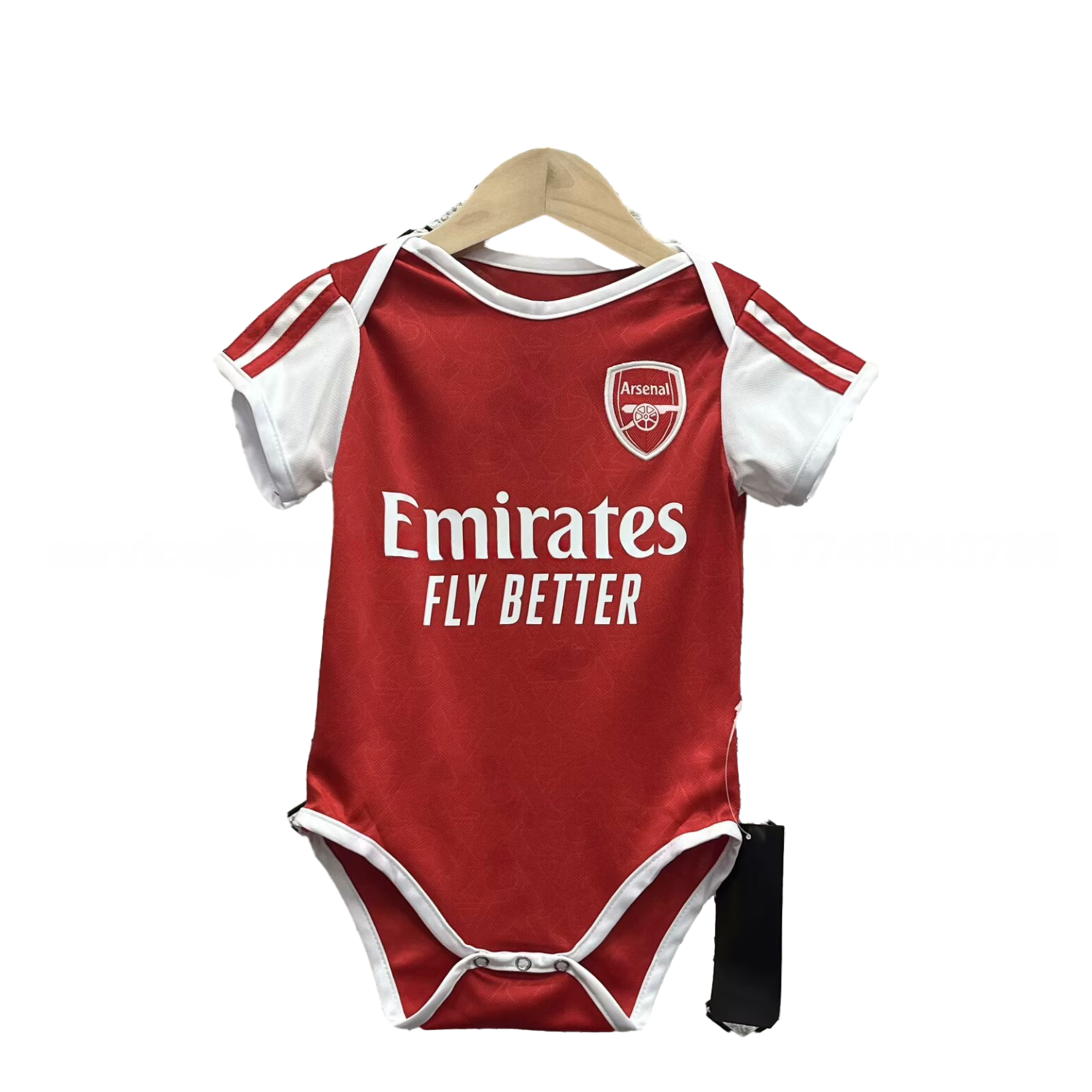 Arsenal 25-26 Home Baby Crawling Suit - UnitedFutballJersey
