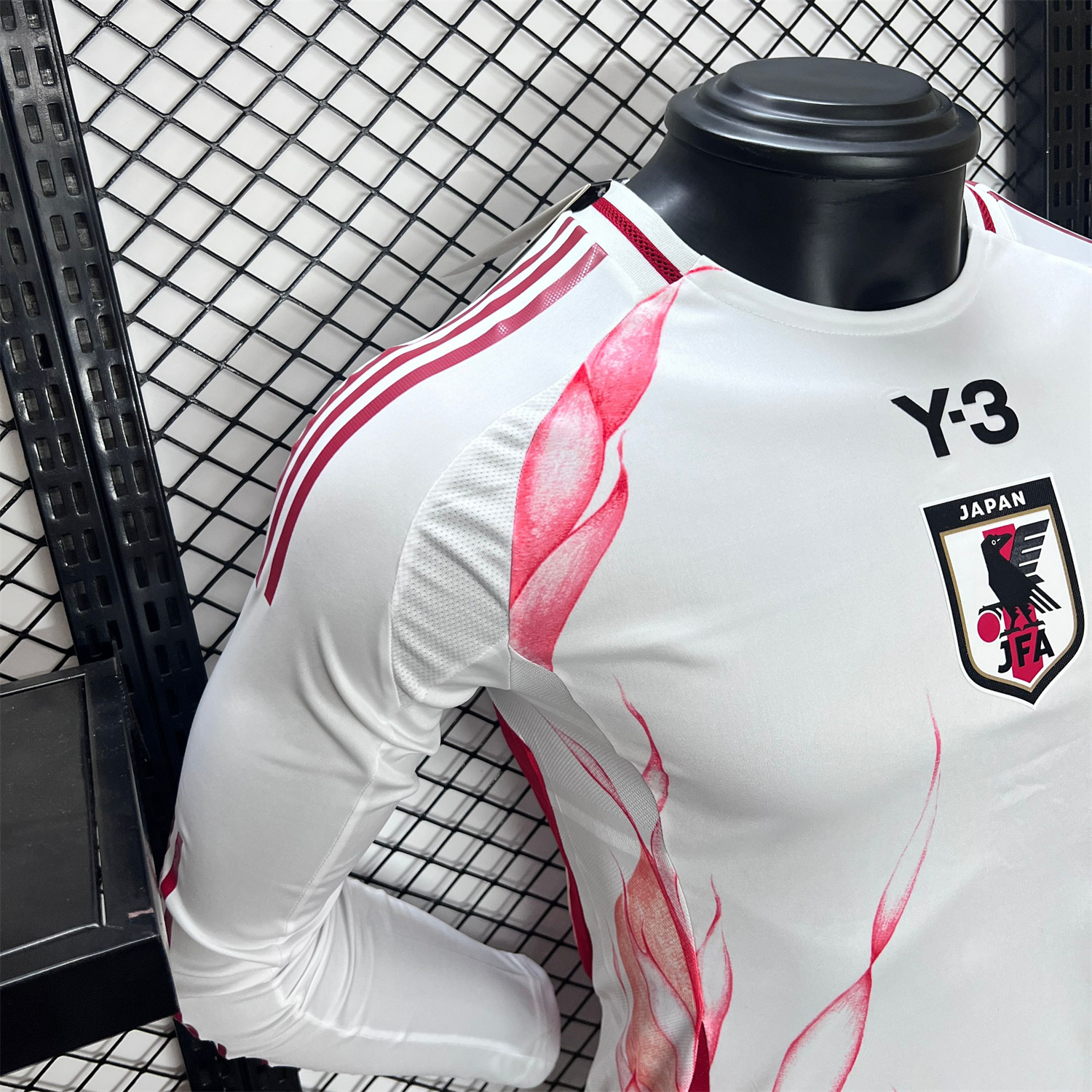 Japan 2024 Y3 Away Long Sleeve Jersey - Player Version - UnitedFutballJersey