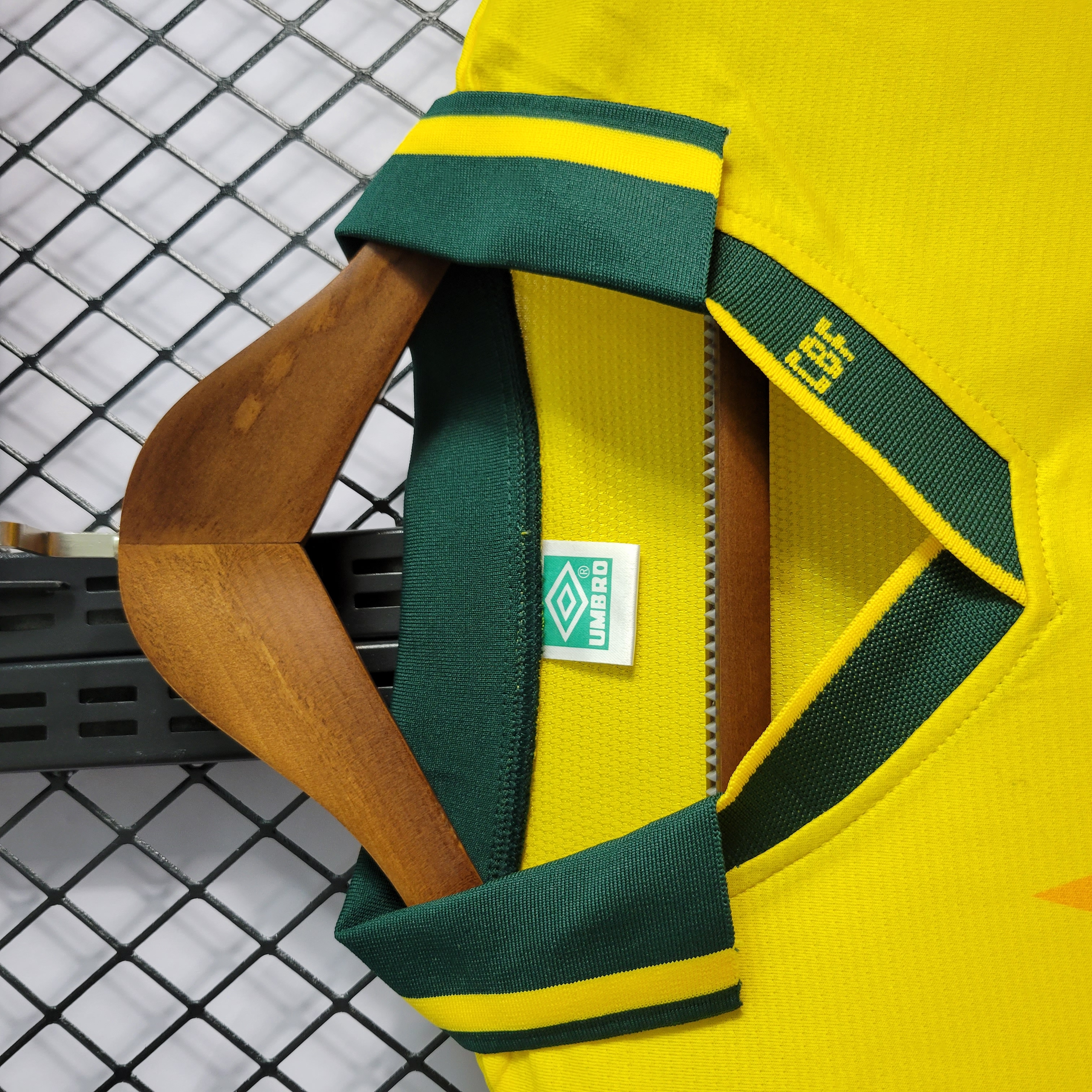 Retro Brazil 1994 Home Stadium Jersey - UnitedFutballJersey