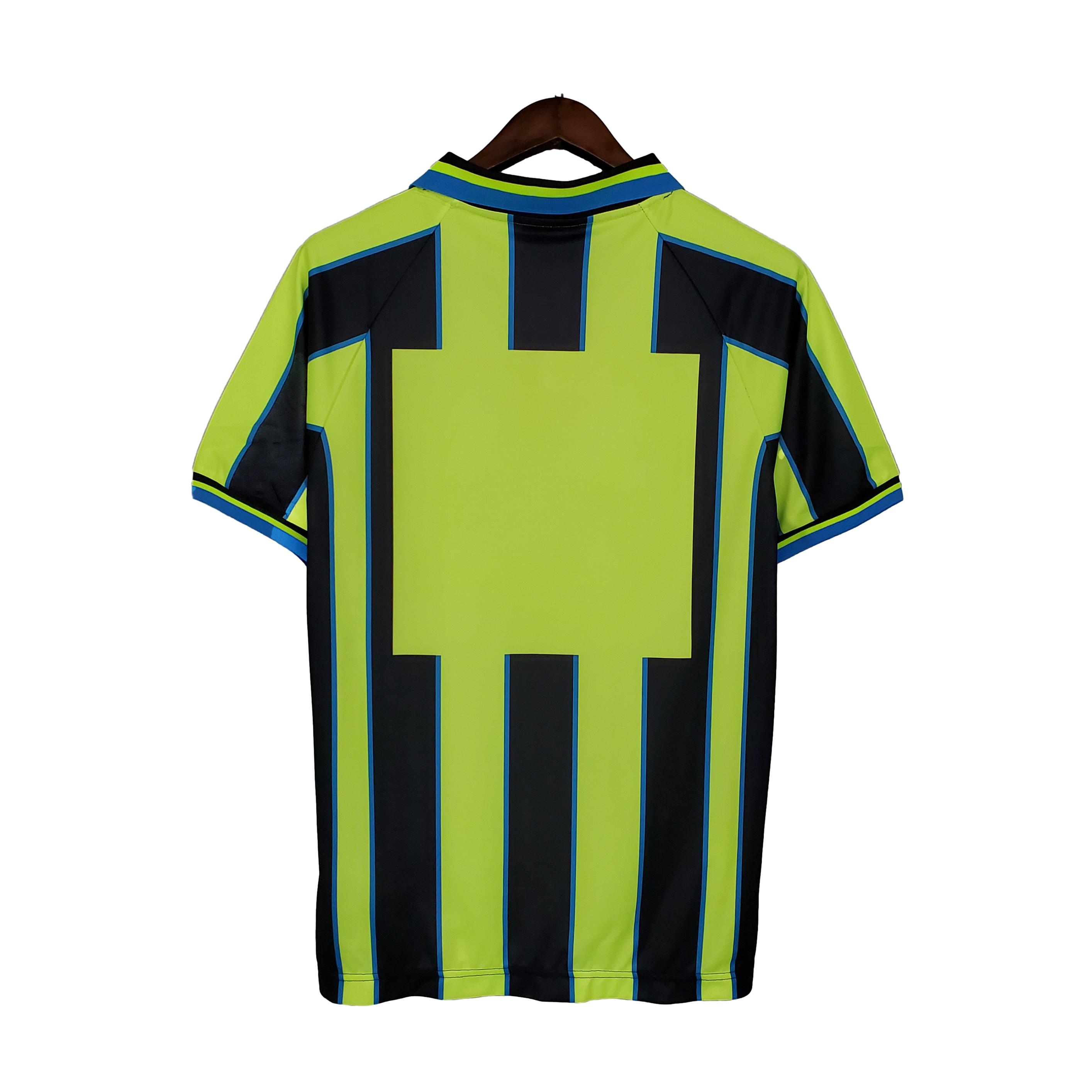 Retro Manchester City 1998-99 Away Stadium Jersey - UnitedFutballJersey