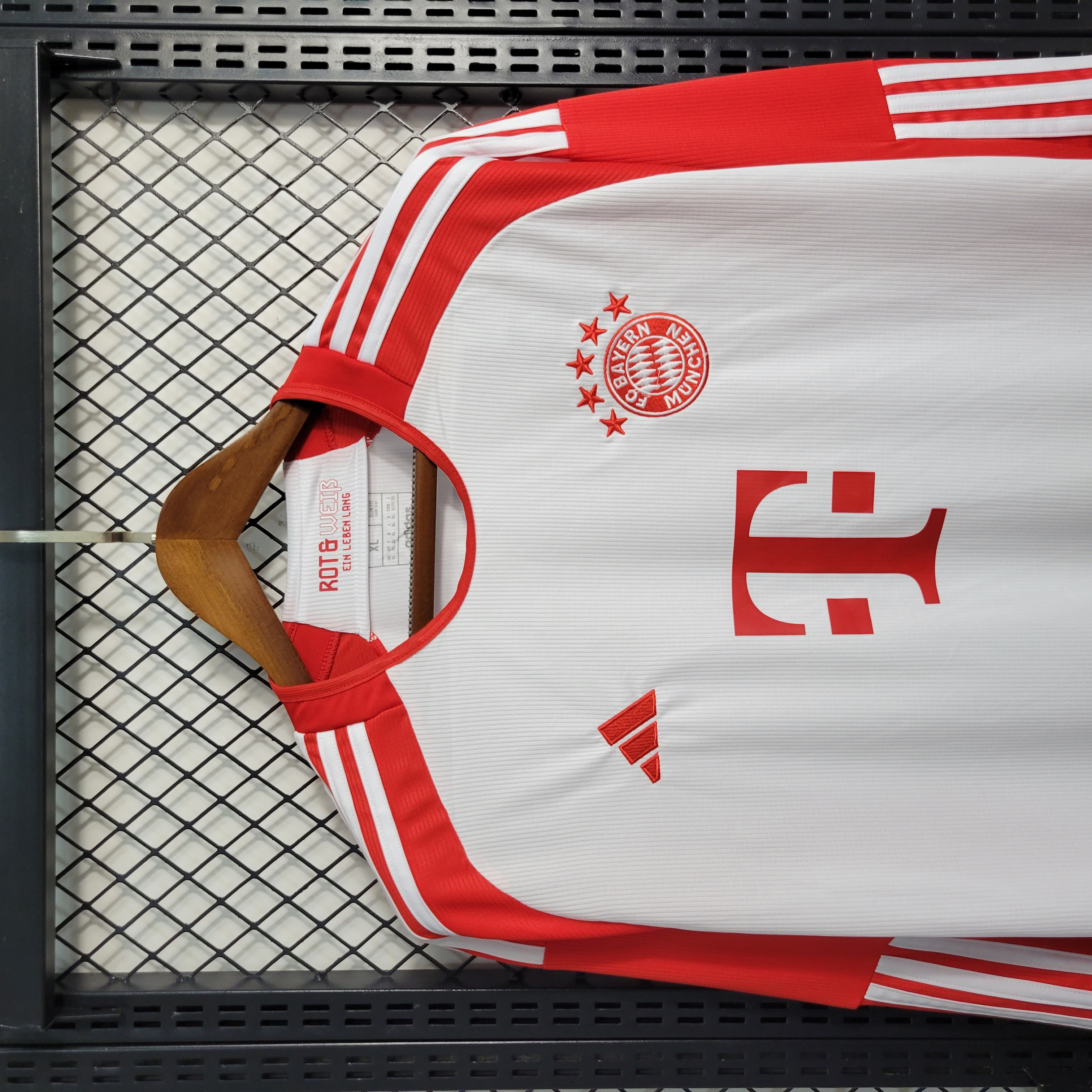 Bayern Munich 23-24 Home Long Sleeve Jersey - Fans Version - UnitedFutballJersey