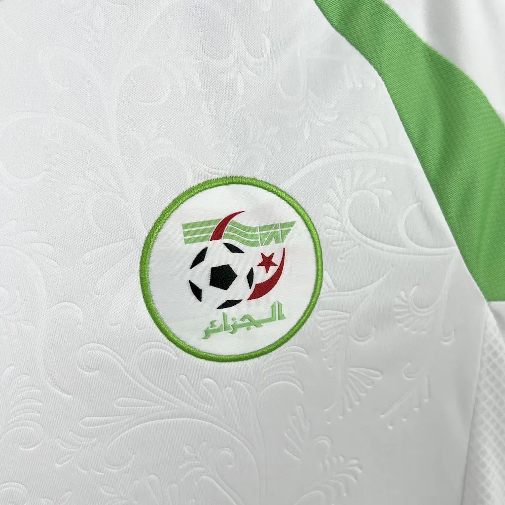 Algeria 2024-25 Home Jersey - Fans Version - UnitedFutballJersey