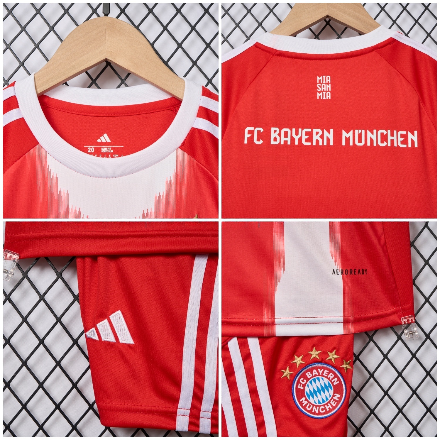 Bayern Munich 25-26 Home Müller Limited Edition Kids Kit - UnitedFutballJersey
