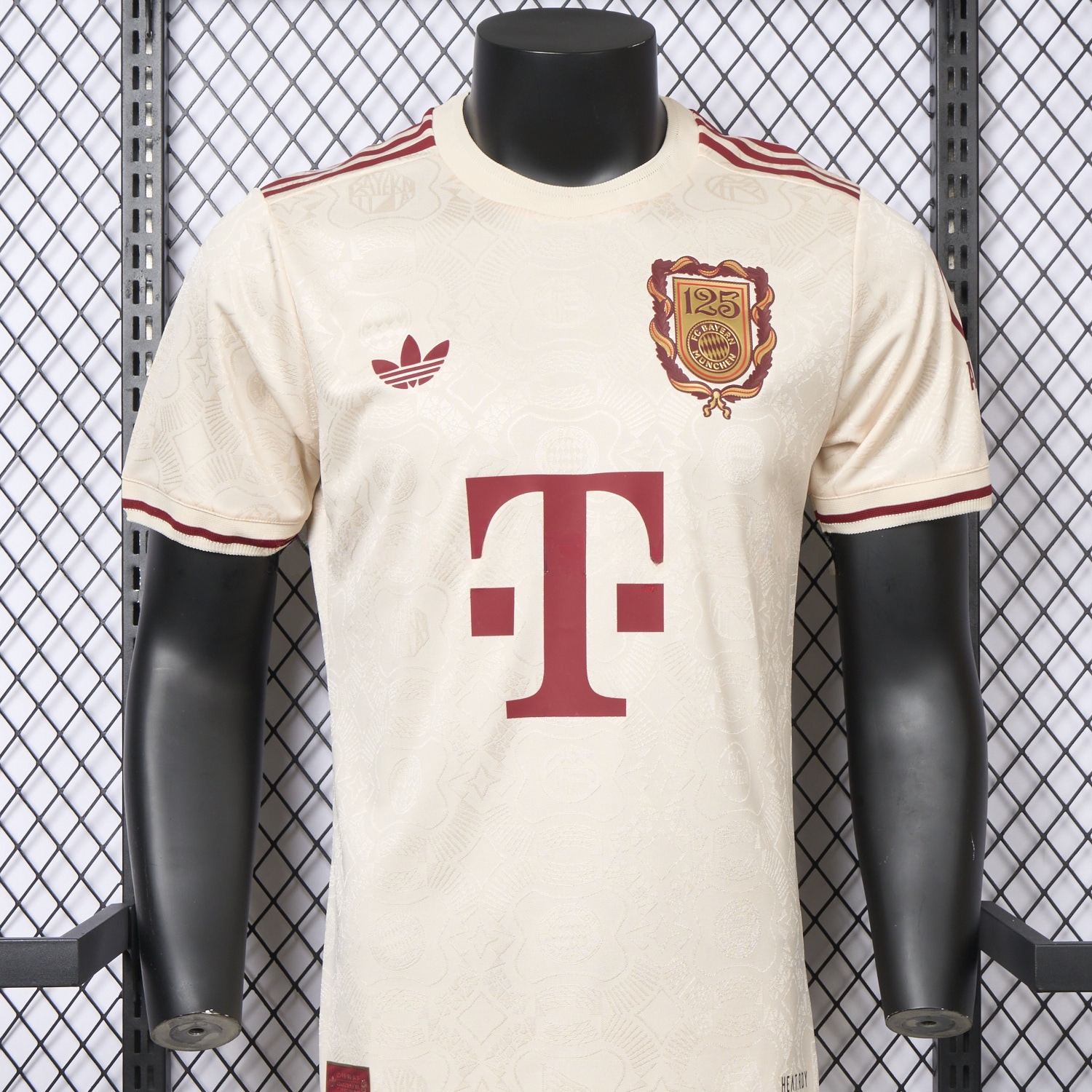 Bayern Munich 2025 Apricot 125th Anniversary Jersey - Player Version - UnitedFutballJersey