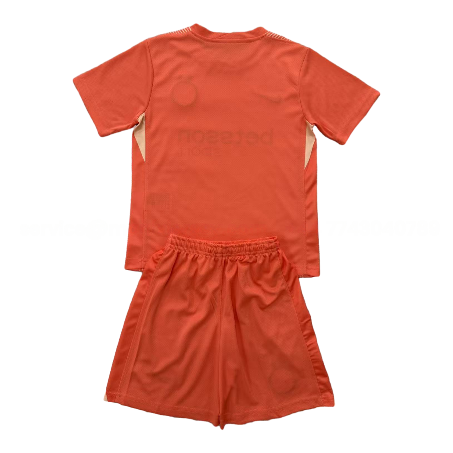 Inter Milan 25-26 Orange Goalkeeper Kids Kit - UnitedFutballJersey