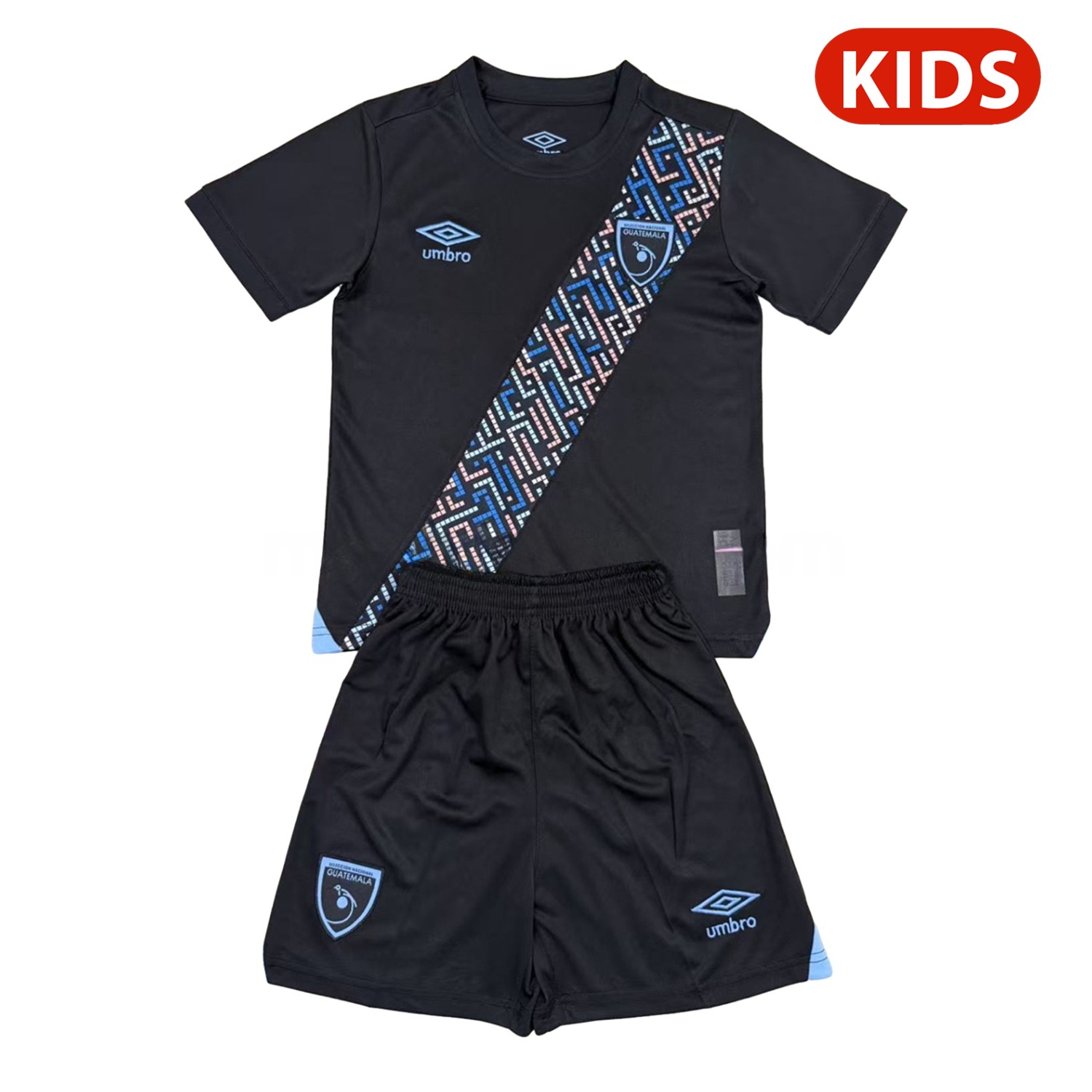Guatemala 25-26 Third Kids Kit - UnitedFutballJersey