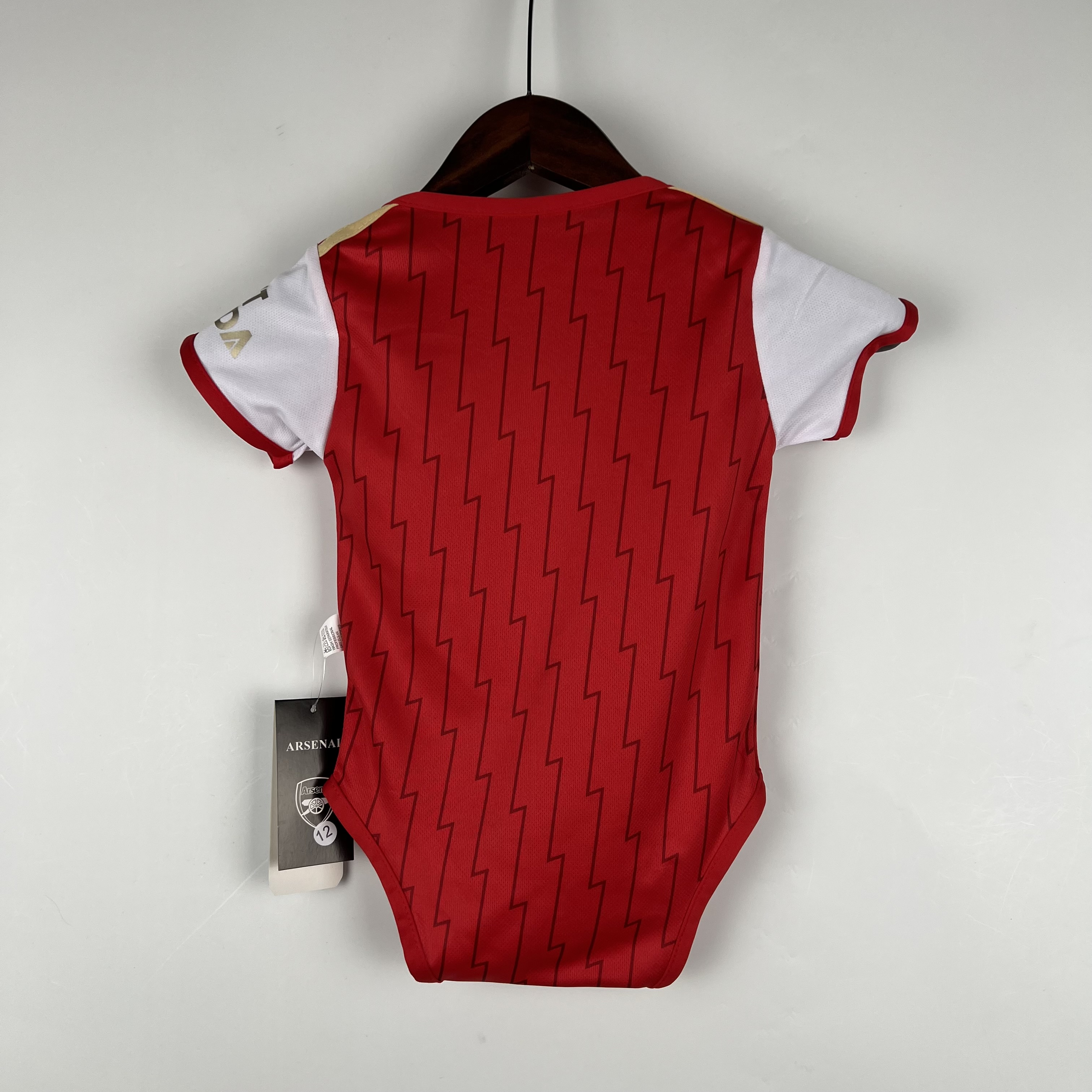 Arsenal 23-24 Home Stadium Baby Crawling Suit - UnitedFutballJersey