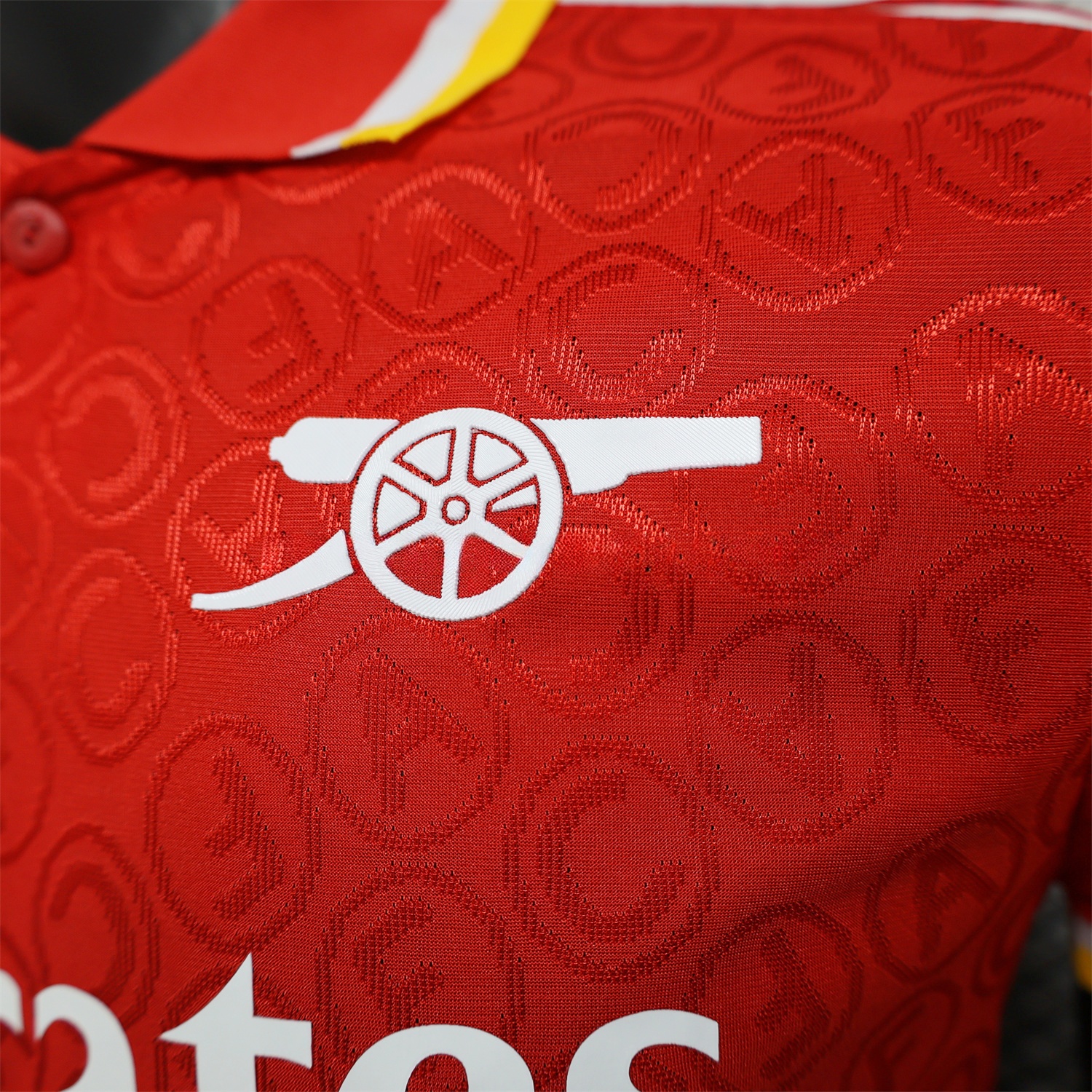 Arsenal 25-26 Red POLO White Sponsored Secial Edition Jersey - Player Version - UnitedFutballJersey