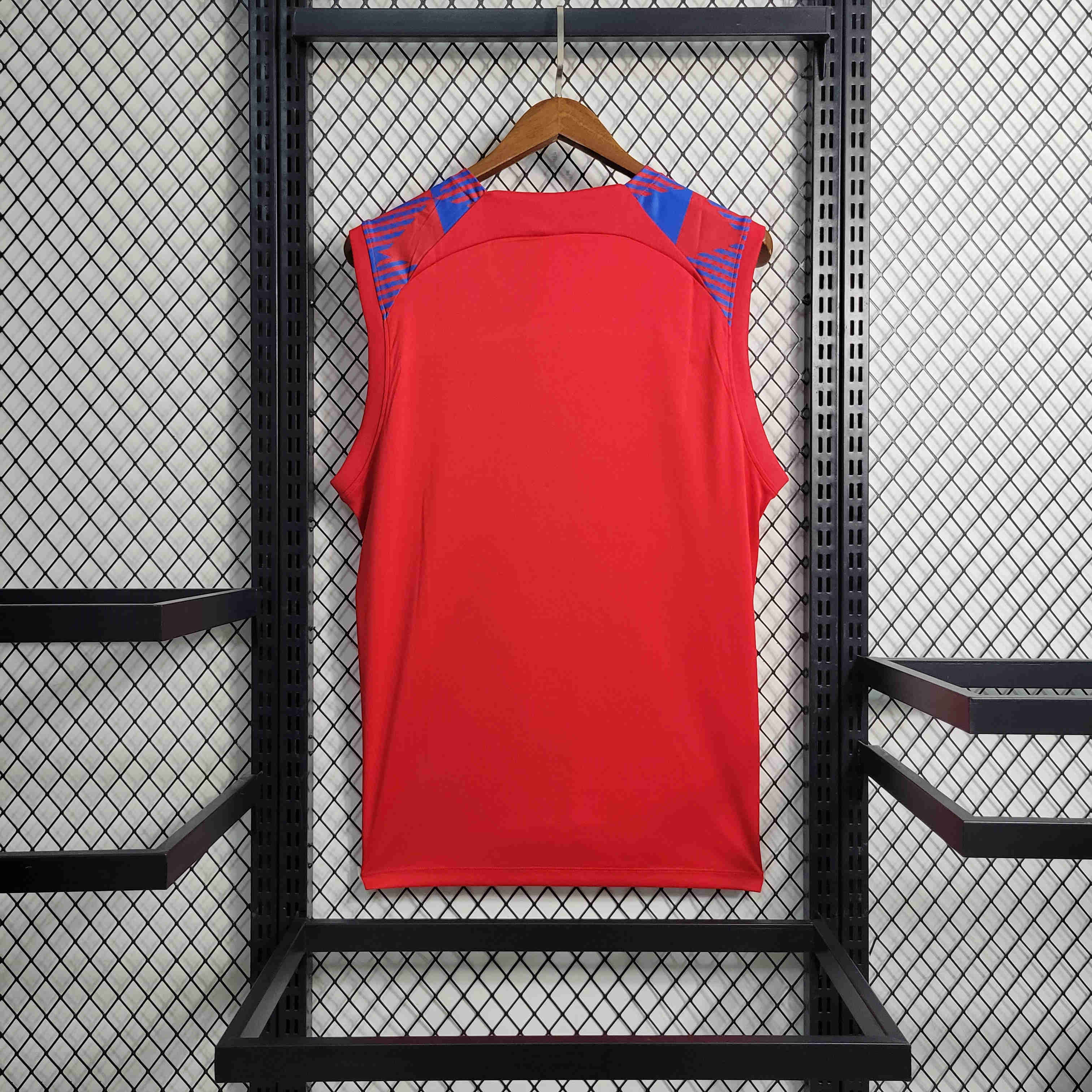 B.A.R.S.A 23/24 Red Training Vest - UnitedFutballJersey