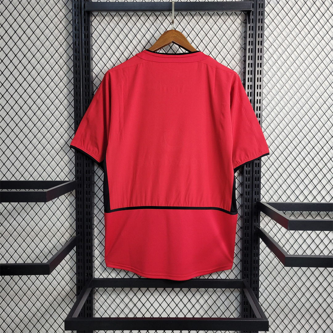 Retro Manchester United 02-04 Home Jersey - UnitedFutballJersey