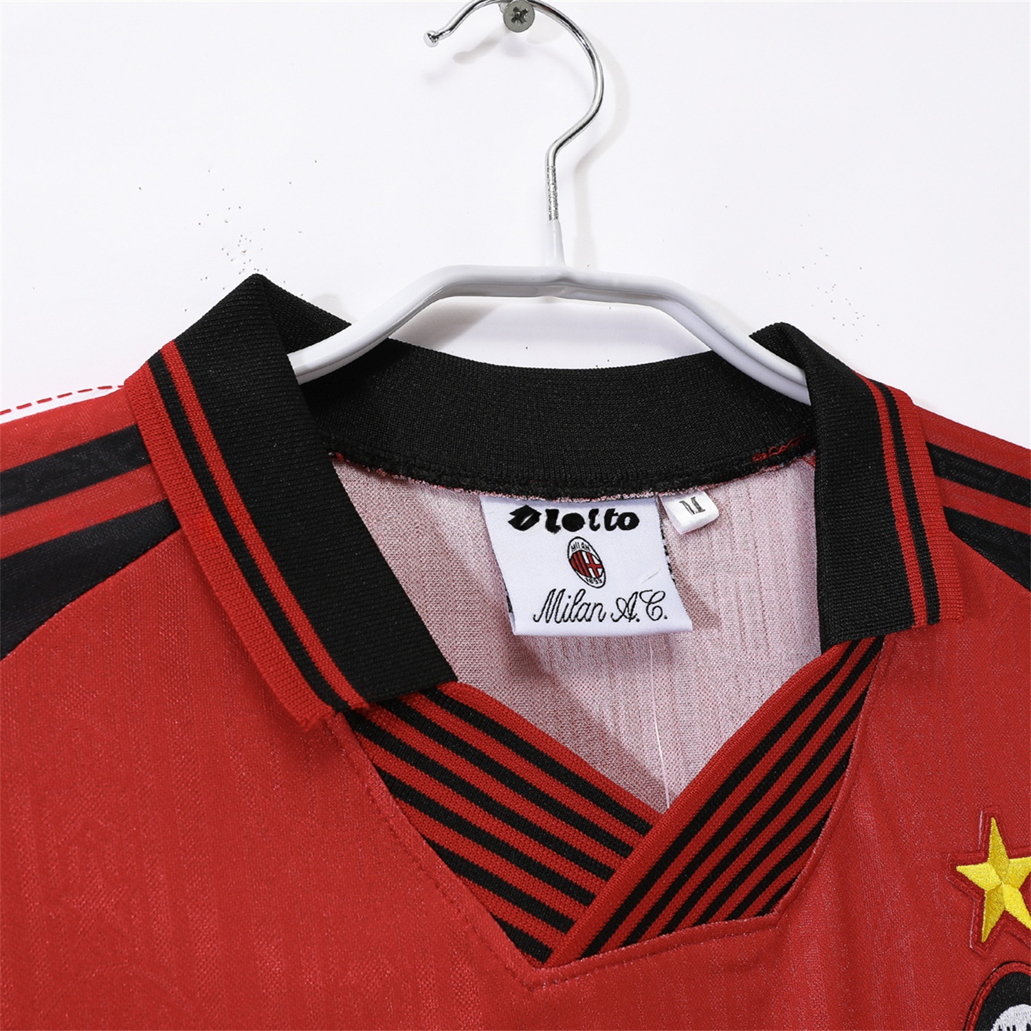 Retro AC Milan 1997-98 Copa Centenarió de Belo Horizonte Fourth Jersey - UnitedFutballJersey
