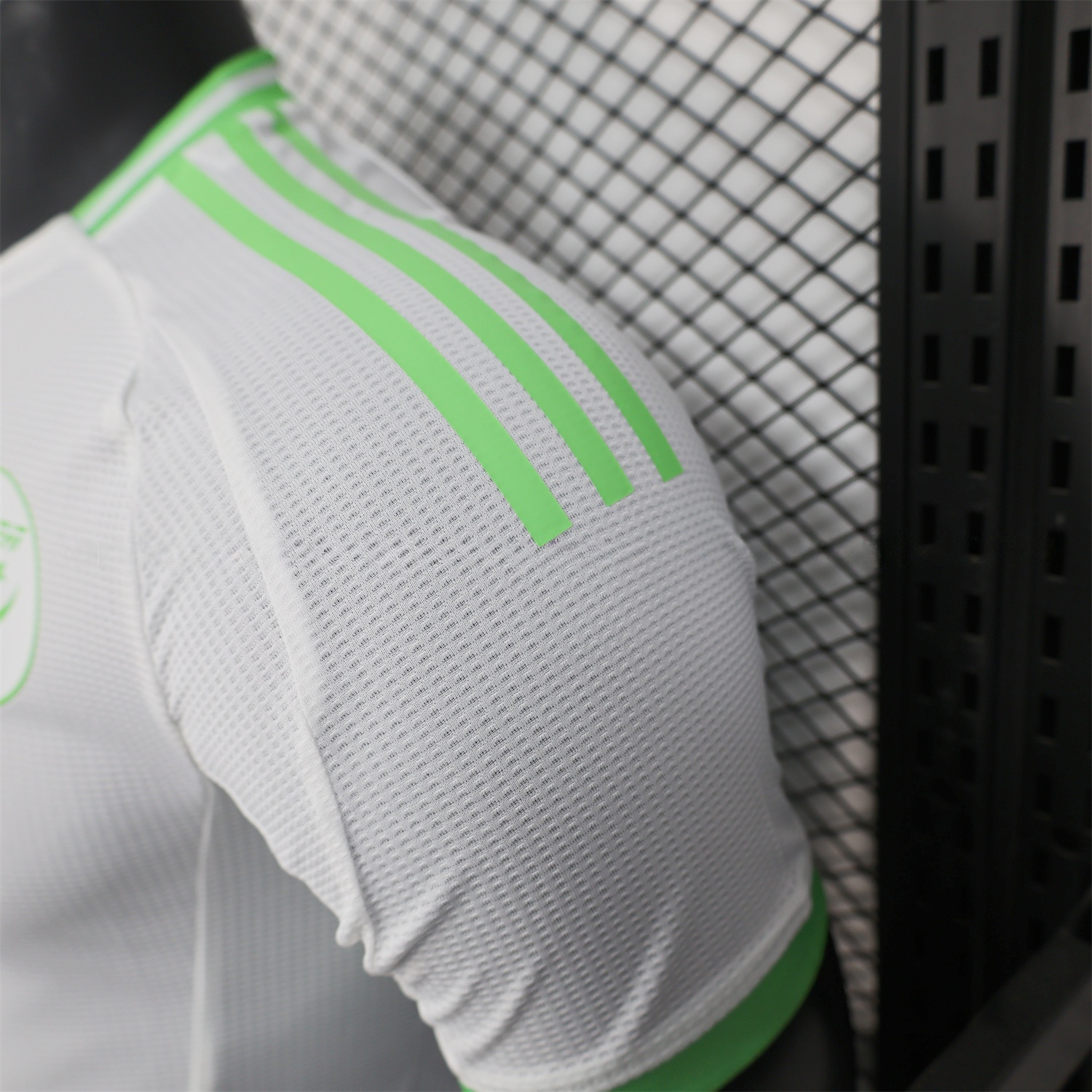 Algeria 25-26 Whie Jersey with Green - Player Version - UnitedFutballJersey