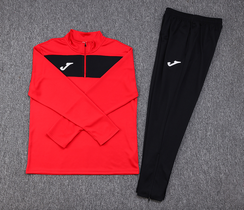 Roma 23-24 Long Sleeve Training Set -Red - UnitedFutballJersey