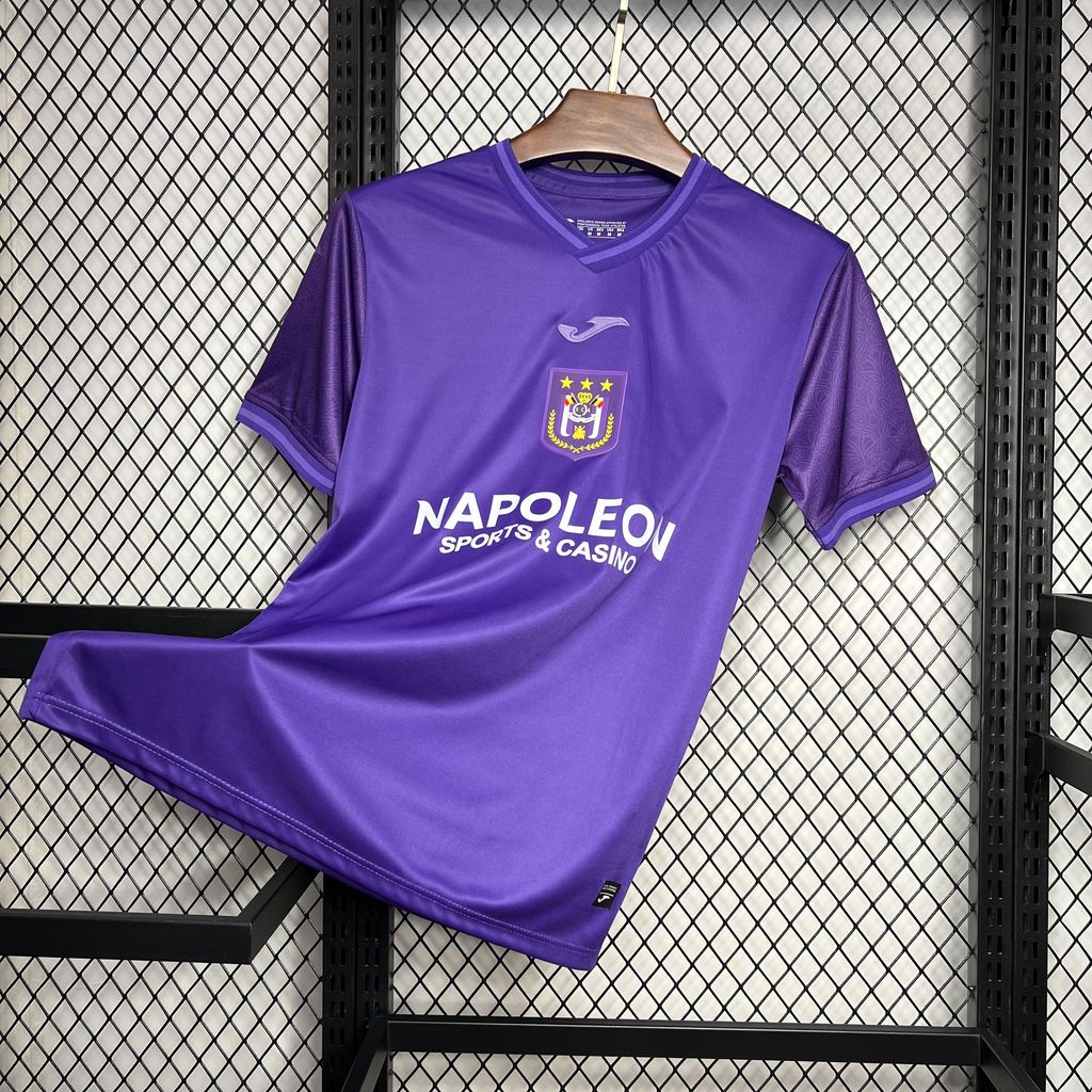 R.S.C. Anderlecht 24-25 Home Stadium Jersey - Fans Version - UnitedFutballJersey