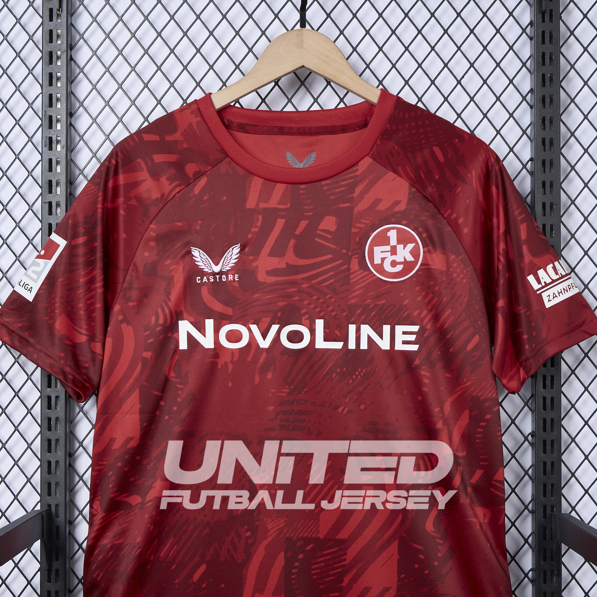 Kaiserslautern 24-25 Home Jersey - Fans Version - UnitedFutballJersey