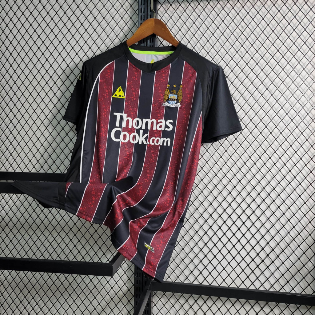 Retro Manchester City 08-09 Away Stadium Jersey - UnitedFutballJersey