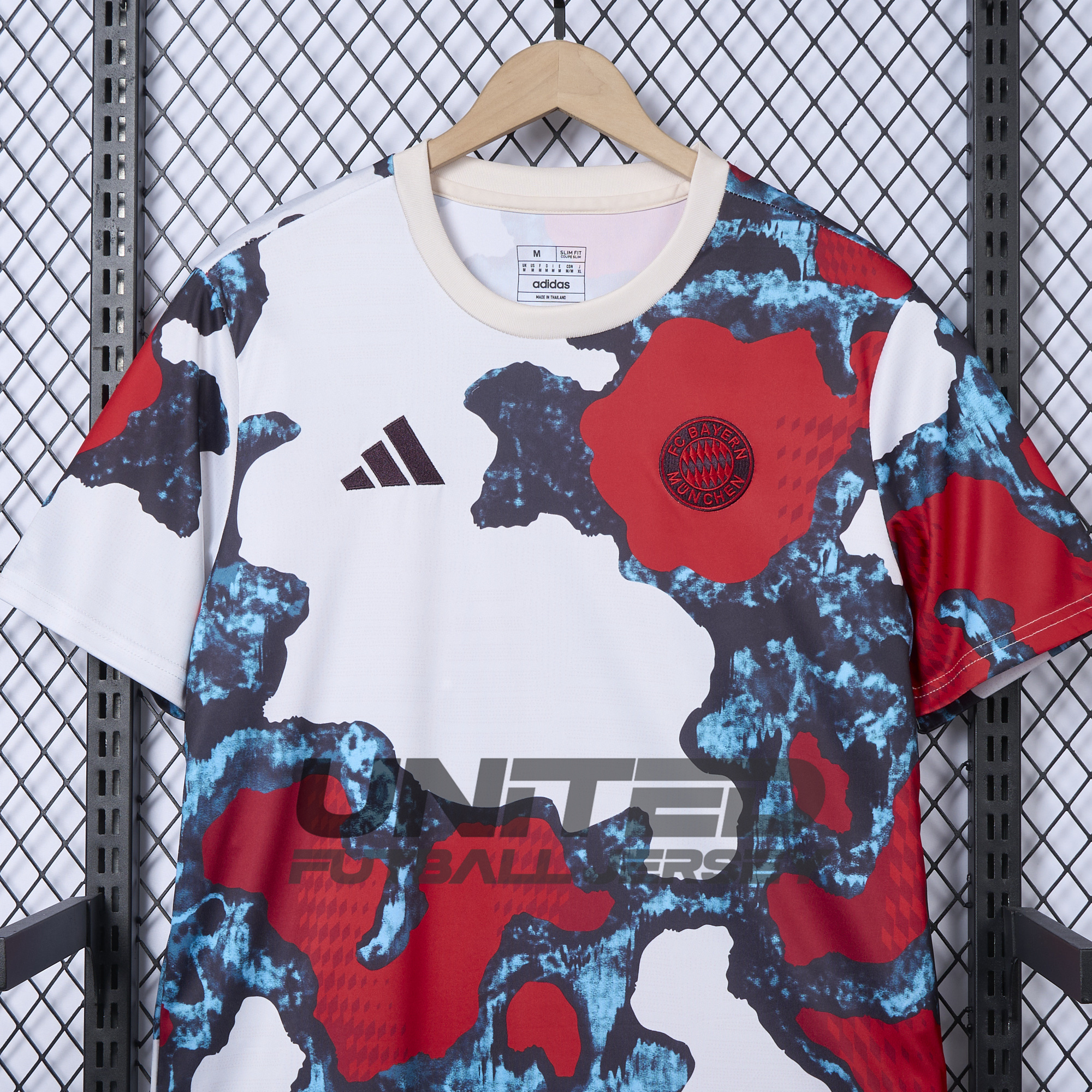 Bayern Munich 24-25 Pre-Match Home 2 Jersey - Fans Version - UnitedFutballJersey