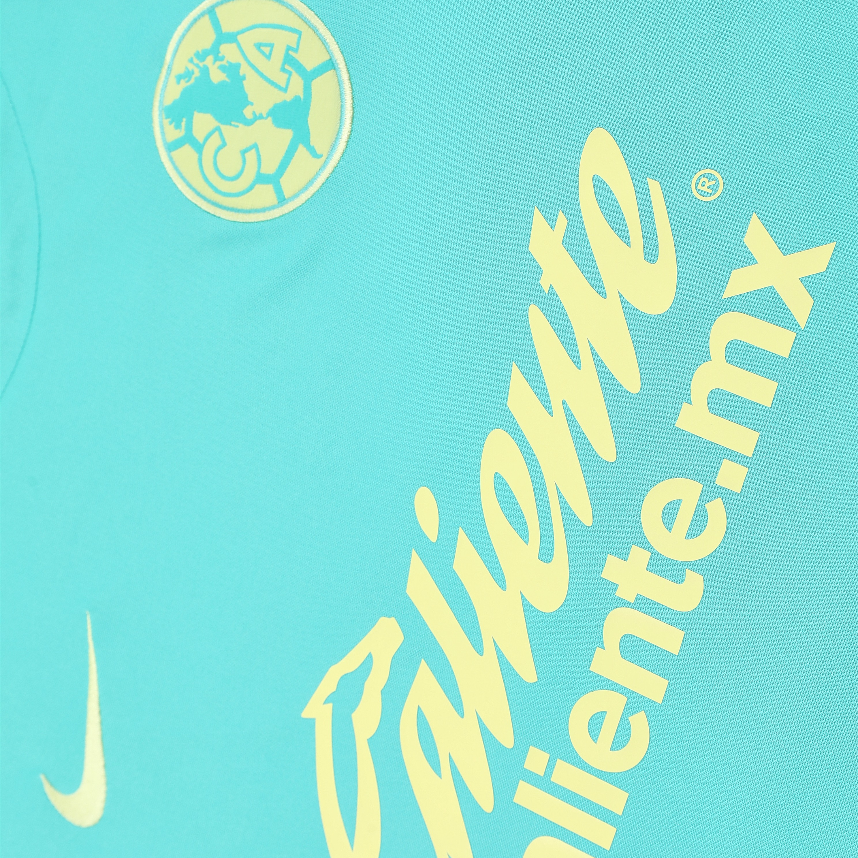 Club América 24-25 Short-Sleeve Training Set - Light Green Top & Grey Shorts - UnitedFutballJersey