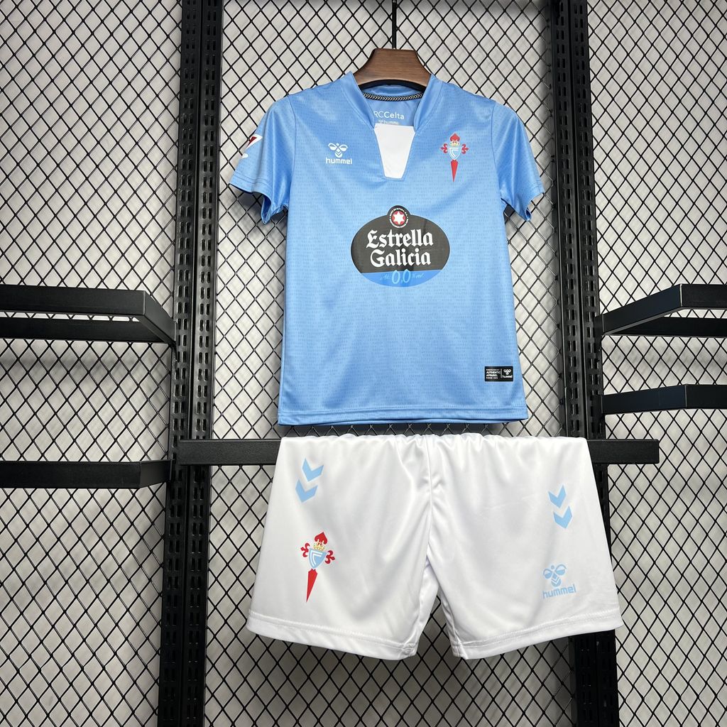 Celta Vigo 24-25 Home Stadium Kids Kit - UnitedFutballJersey