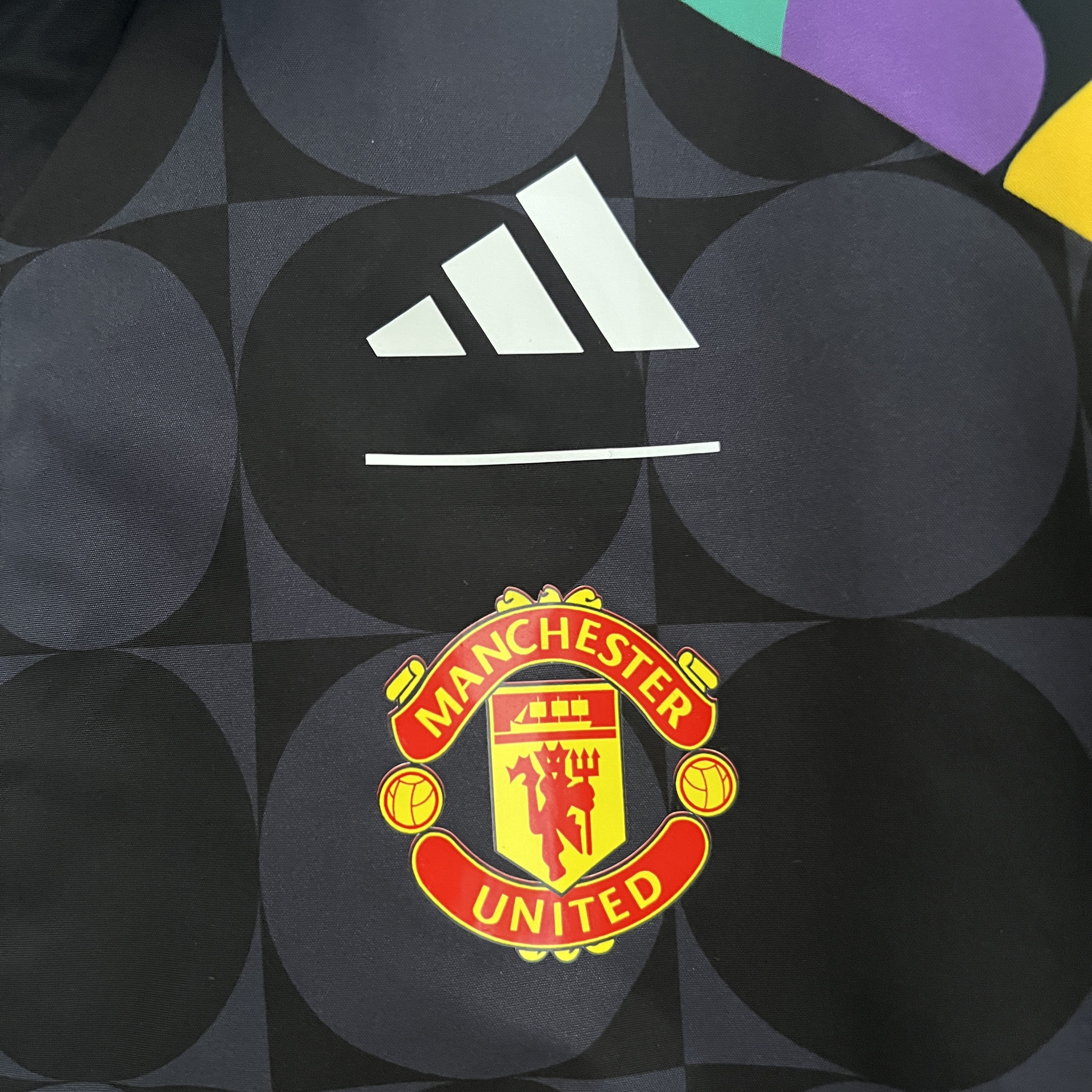 Manchester United 23-24 Double Sided Windbreaker - Graffiti Style - UnitedFutballJersey
