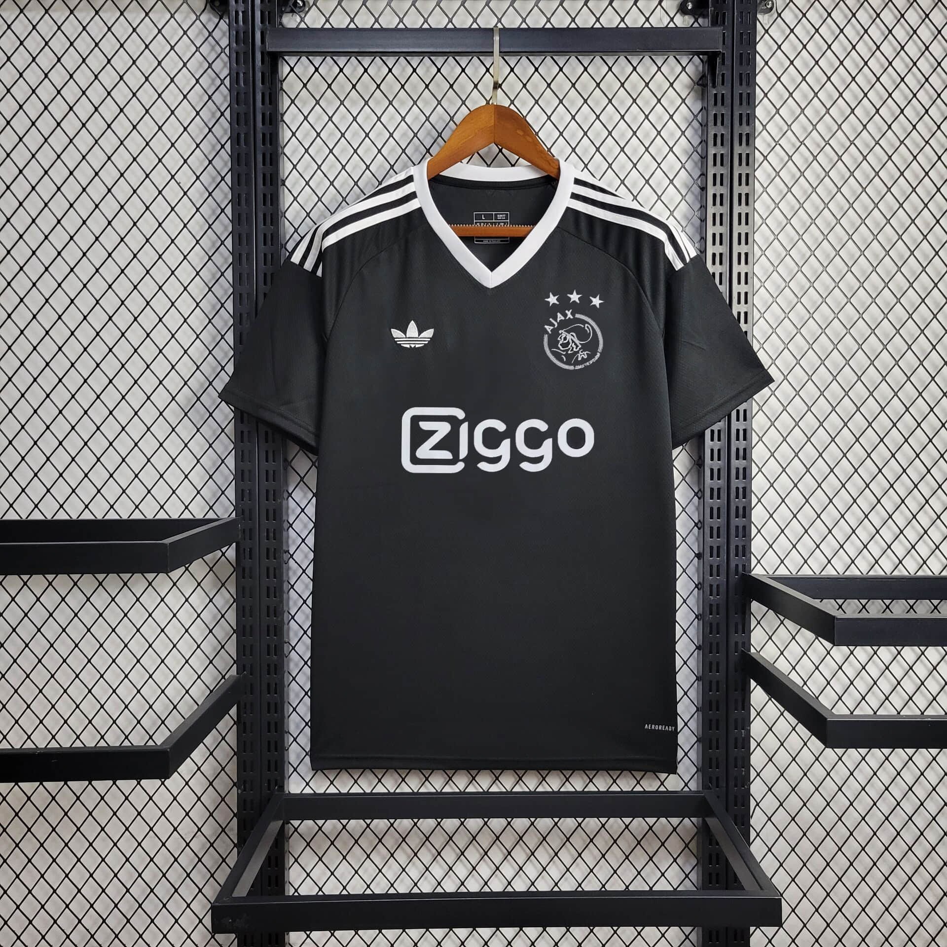 Ajax 24-25 Third Goalkeeper Black Jersey - Fans Version - UnitedFutballJersey