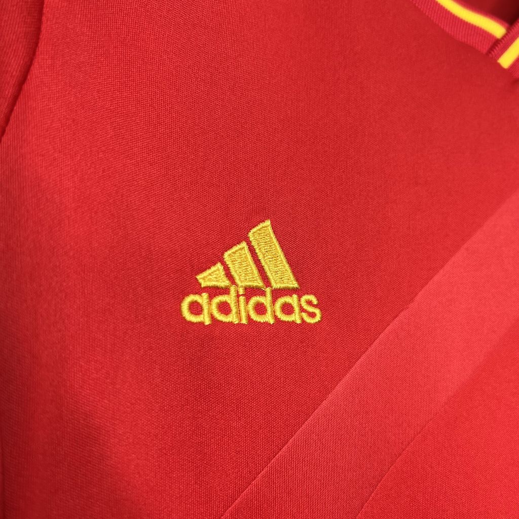 Retro Spain 2012 Home Stadium Kids Kit - UnitedFutballJersey