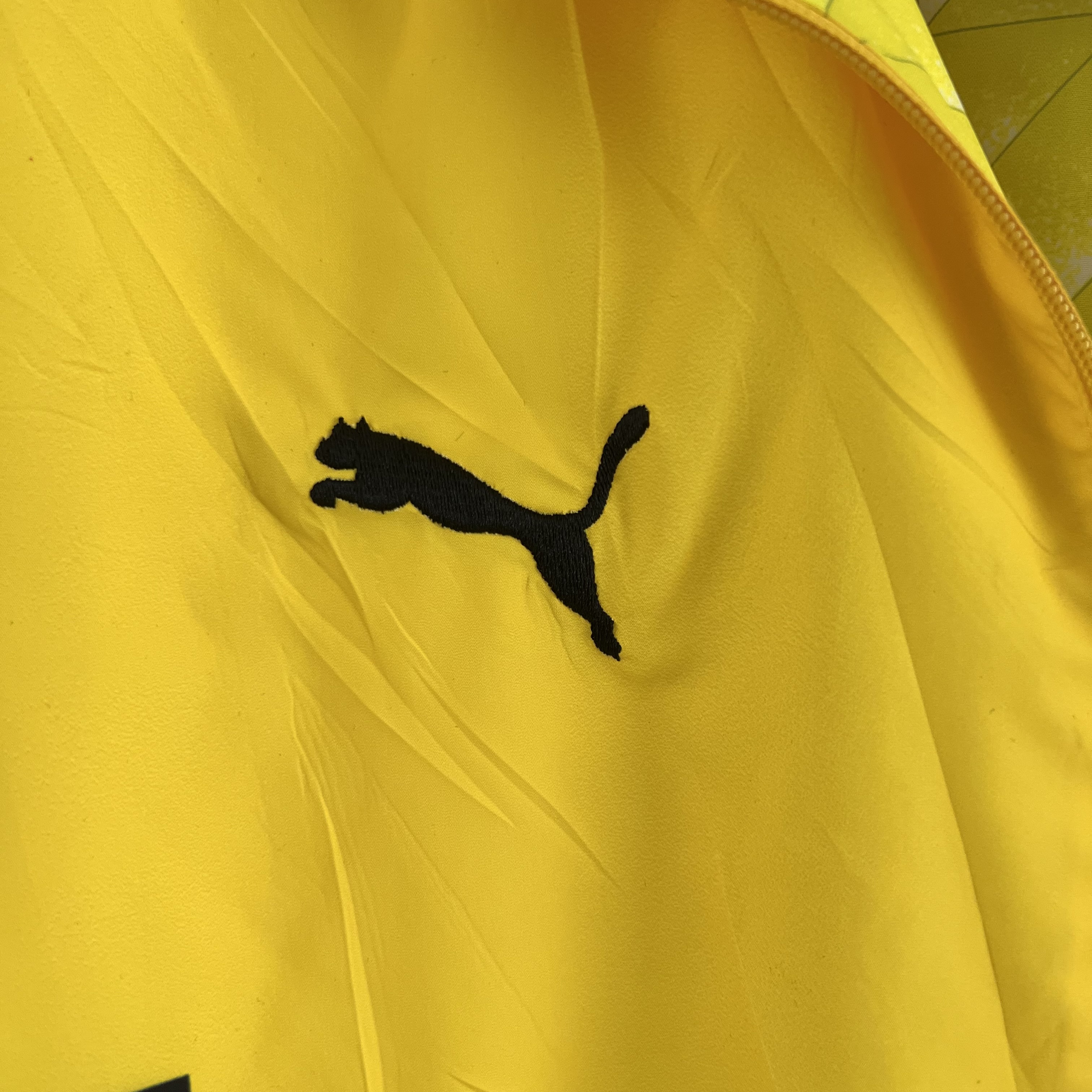 Dortmund 23-24 Double Sided Windbreaker - Yellow - UnitedFutballJersey