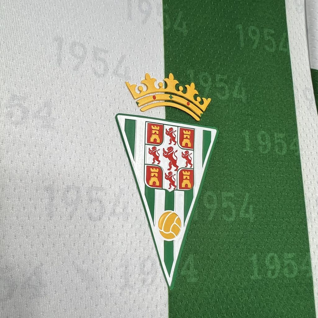 Cordoba CF 24-25 Home Stadium Jersey - Fans Version - UnitedFutballJersey