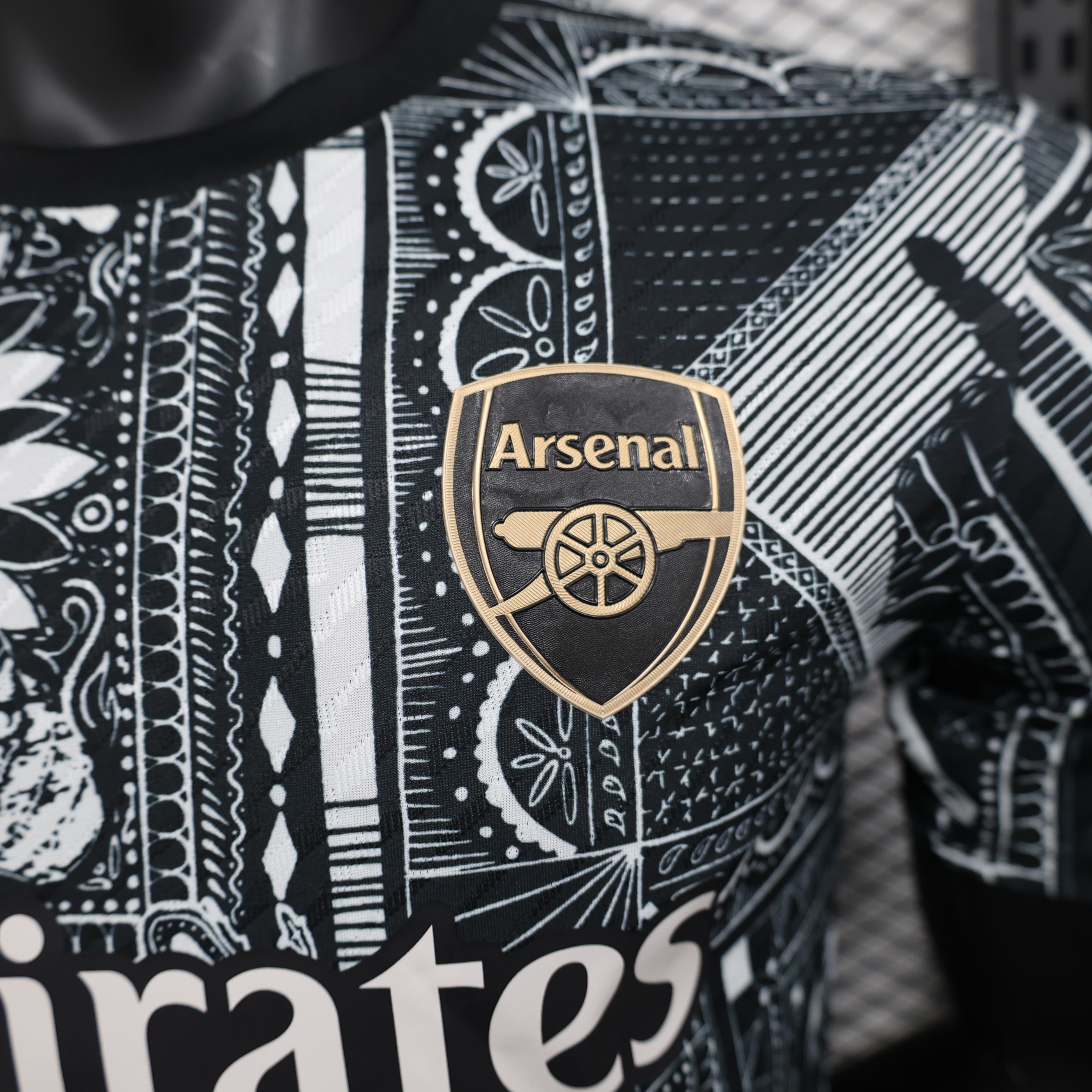 Arsenal x I-a-n.W-r-i-g-h-t 23-24 Pre-match Jersey - Player Version - UnitedFutballJersey