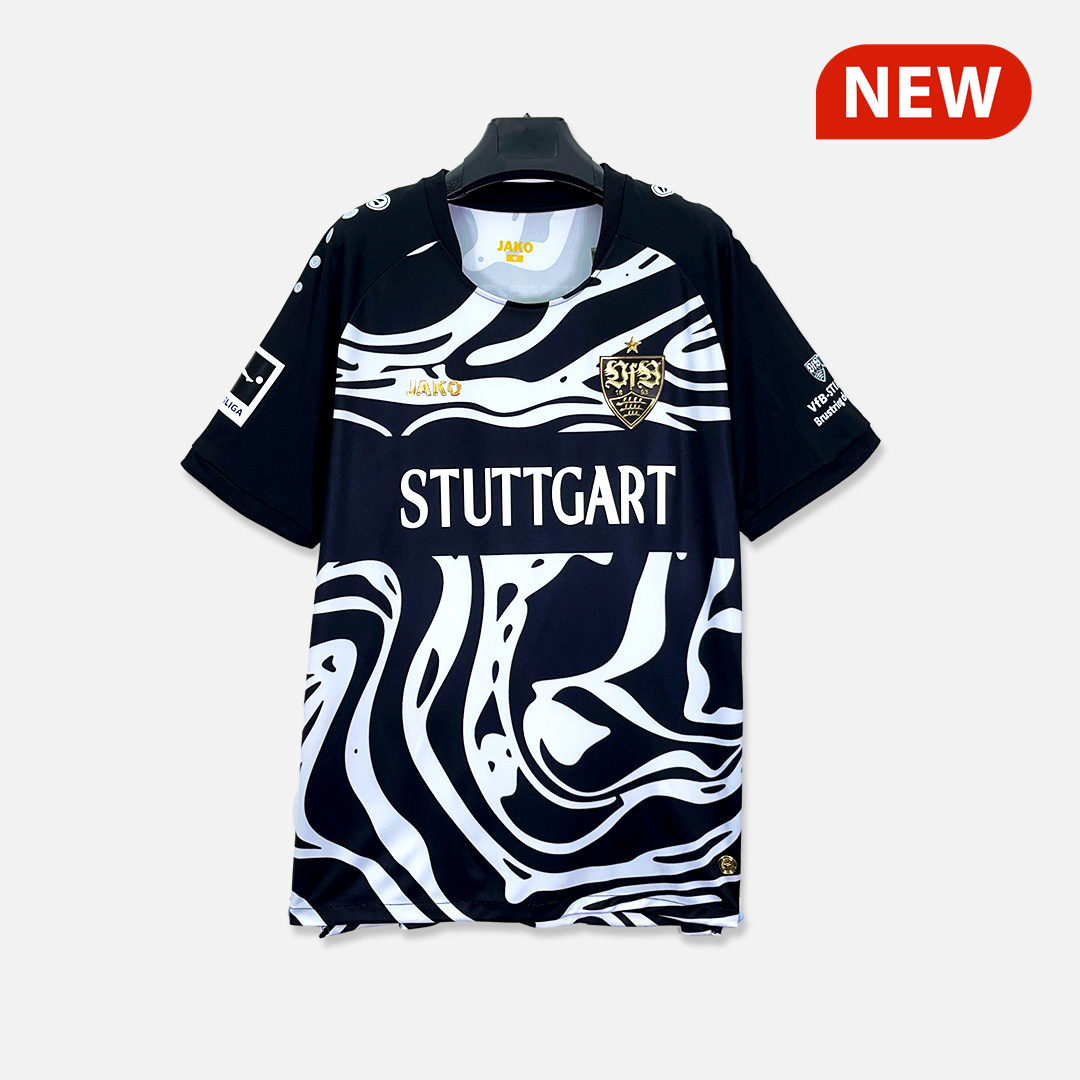 Stuttgart 23-24 Black Special Edition Jersey - Fans Version - UnitedFutballJersey