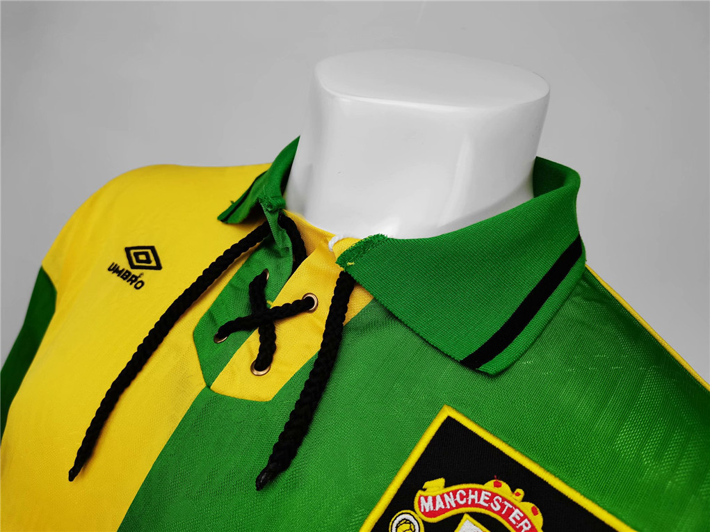 Manchester United Retro 92-94 Third Away Long Sleeve Jersey - UnitedFutballJersey